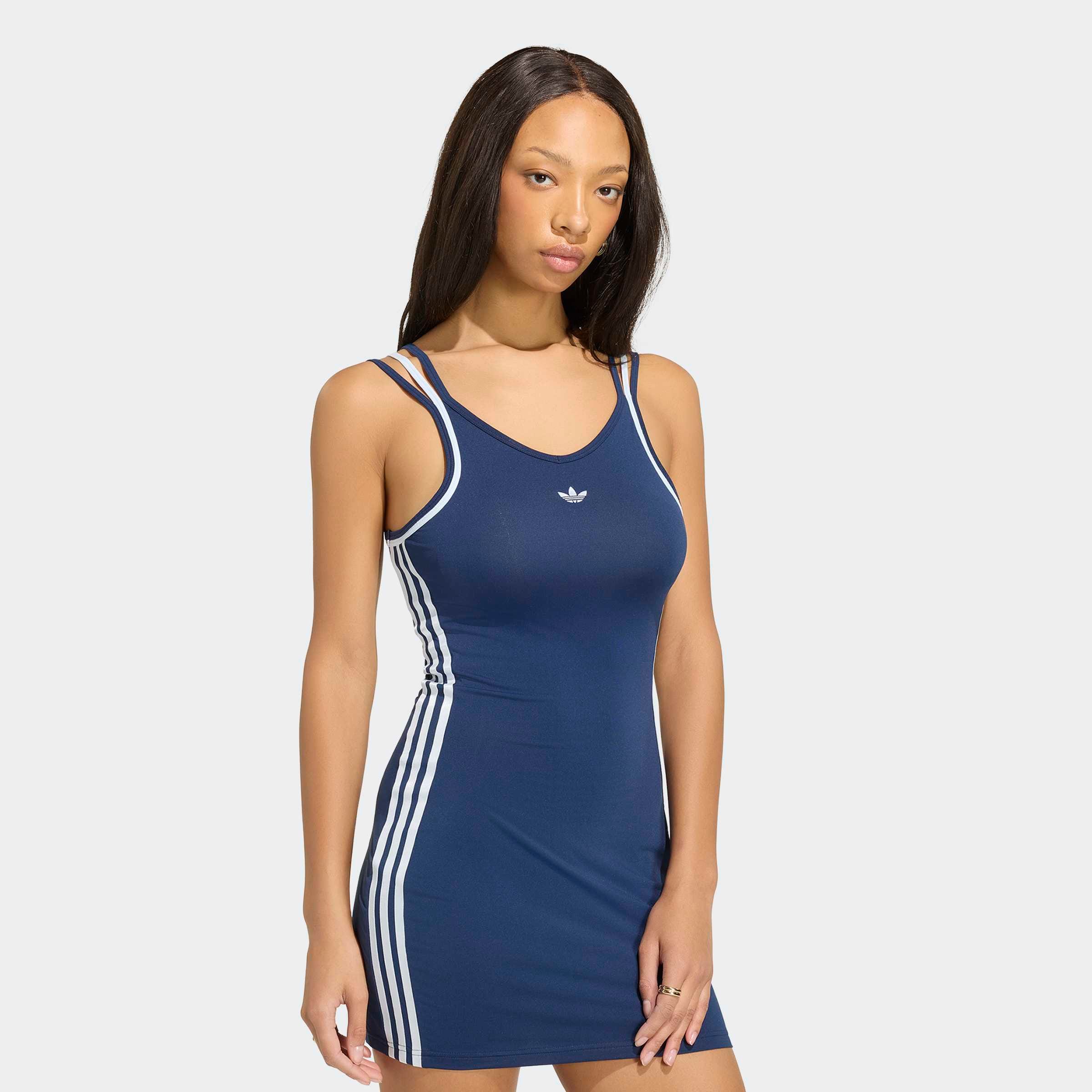 adidas Originals Robe t-shirt »DRESS« style sportif, convient aux adultes, en polyester