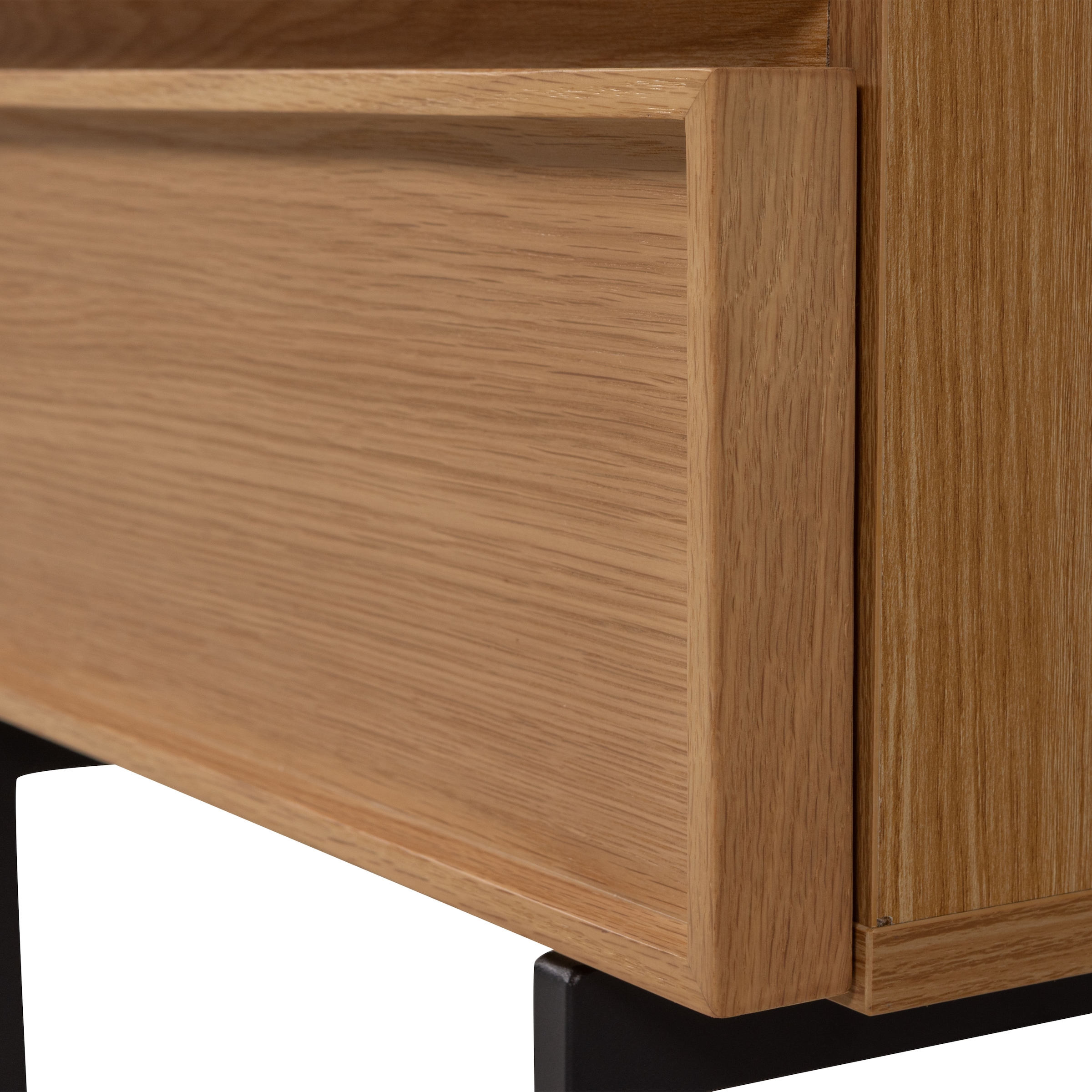 WOOOD Nachtkommode »Tours mit kompakter Ausführung und Melamin-MDF B 45 x T 42 x H 51 cm« Tragkraft Deckplatte 50 kg, kratz- und hitzebeständig