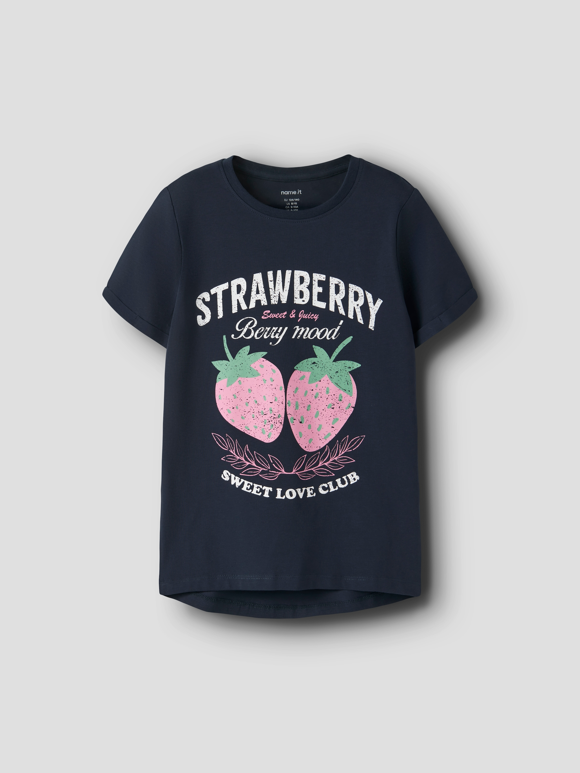 Name It Kurzarmshirt »NKFVIX 2P SS TOP« Packung, 2 Baumwollmischung, normal geschnitten