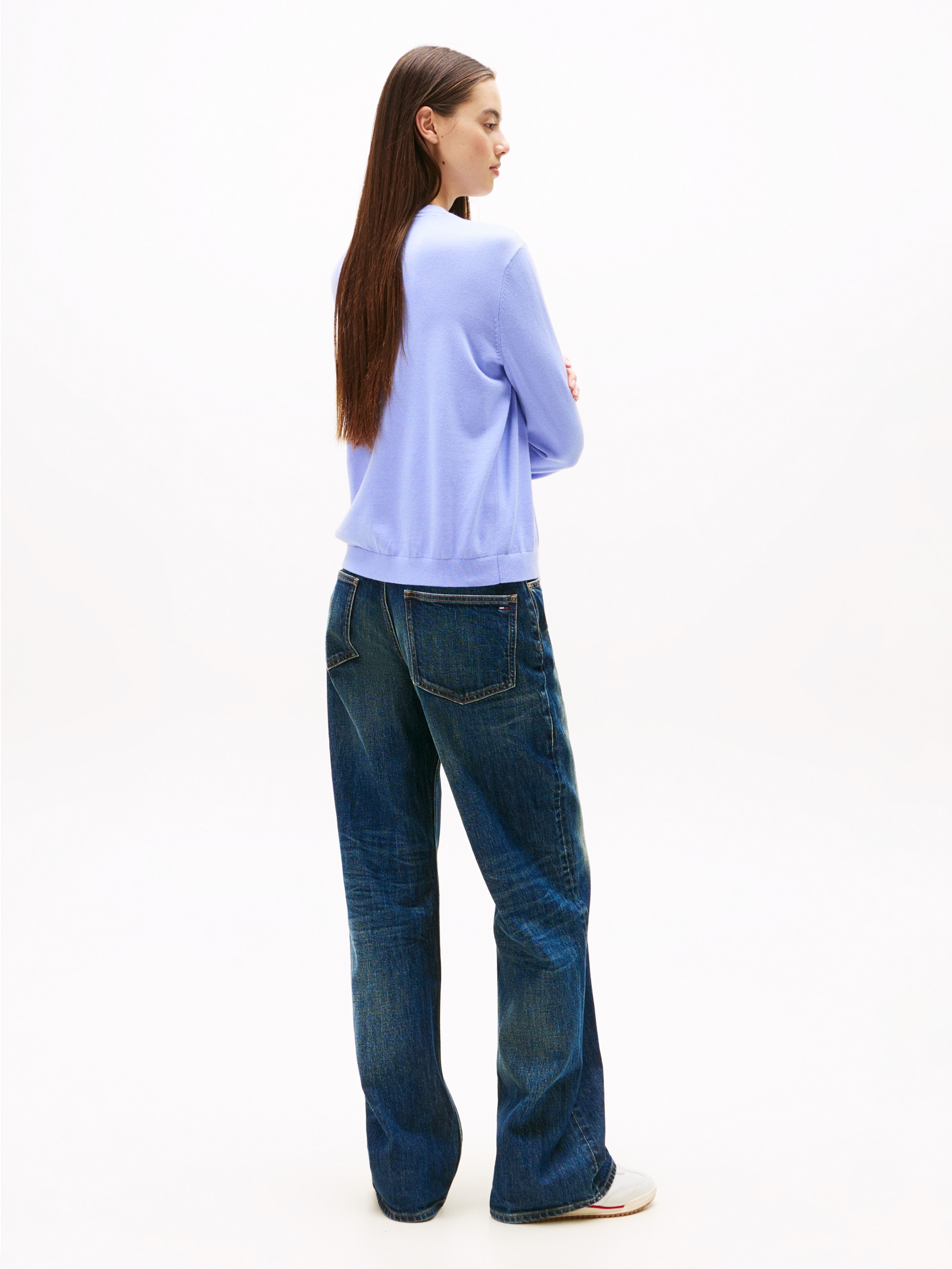 Tommy Jeans Strickpullover »TJW ESSENTIAL CREW SWEATER EXT«