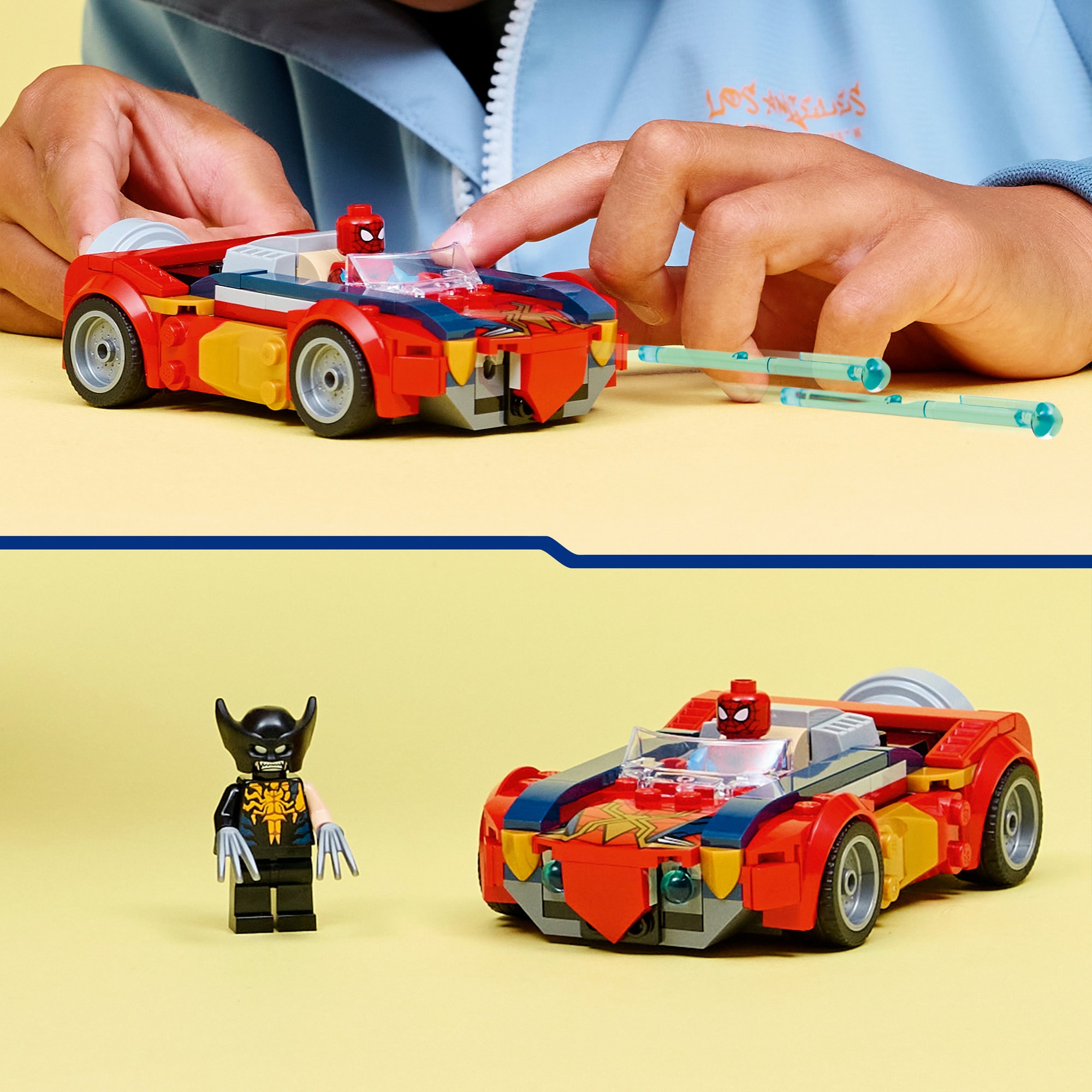 LEGO® Pions de construction »Spider-Man Auto vs. Venomized Wolverine (76336), LEGO Super Heroes« Made in Europe