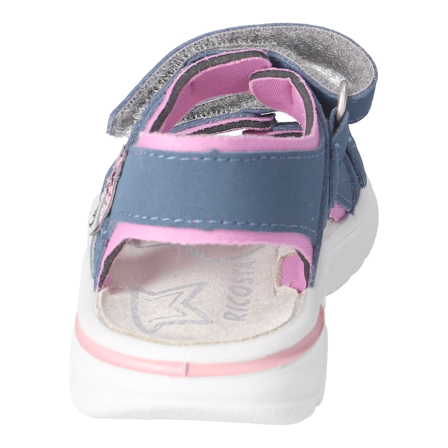 Ricosta Sandale »Carmi«  Klettschuh mit Glitzer, mit WMS, Grössenschablone zum Download