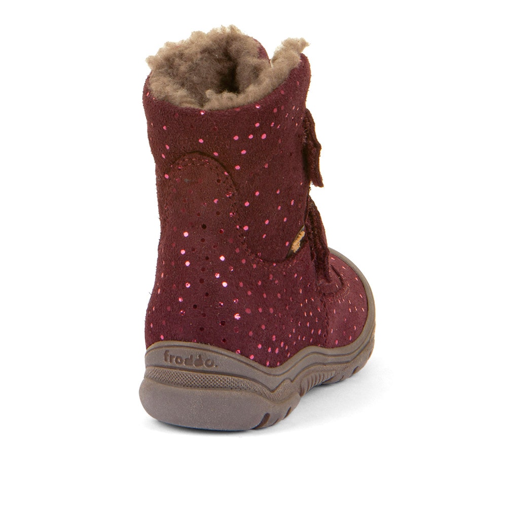 froddo® Bottes d'hiver »LINZ WOOL TEX HIGH«  bottes à scratch, bottes de neige avec doublure en laine