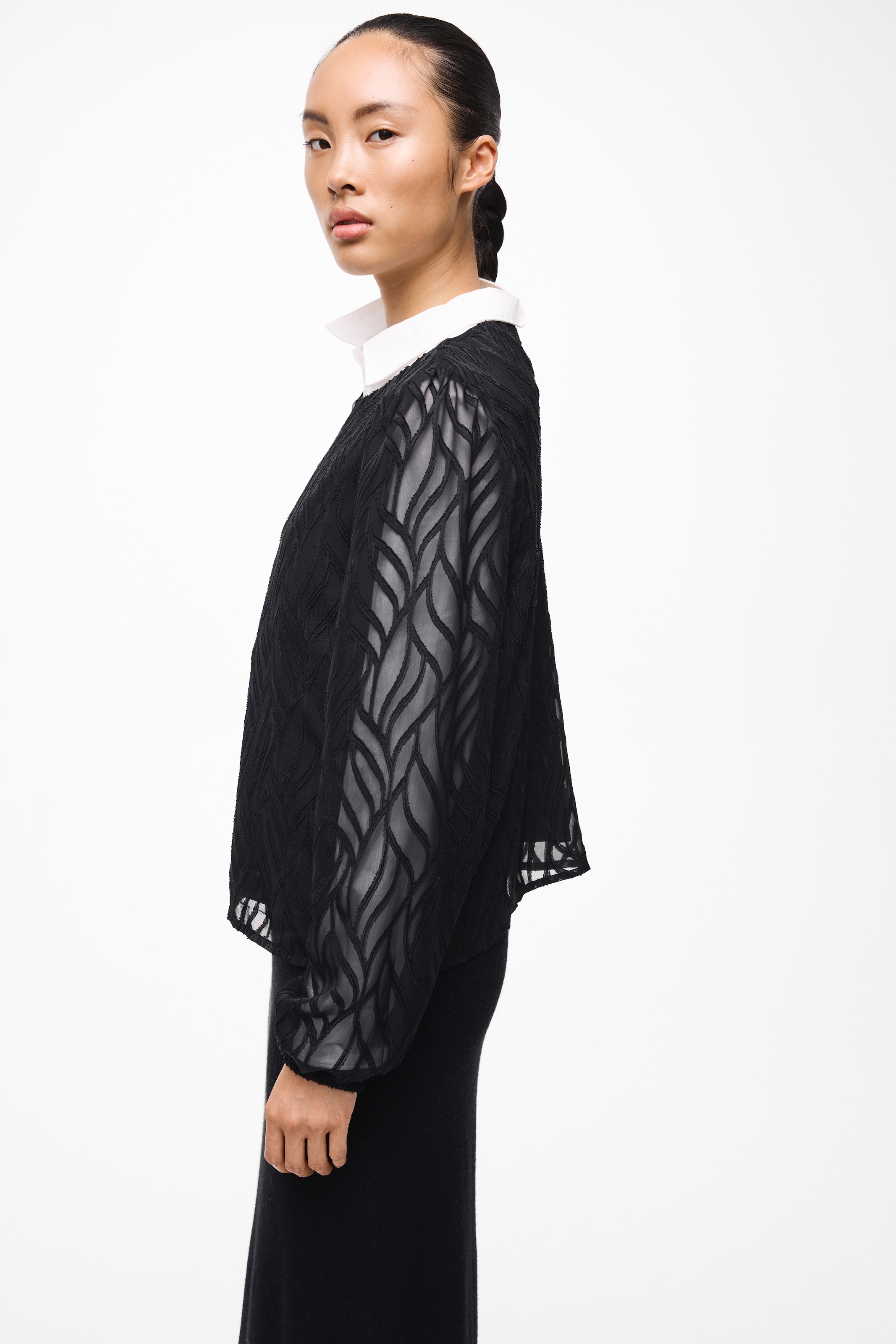 Vila Blusenshirt »VIMIKA O-NECK L/S TOP - NOOS«