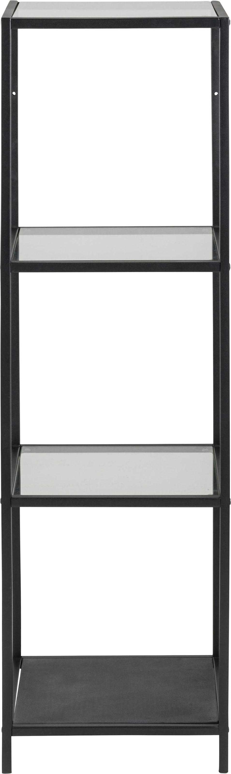 ACTONA GROUP Étagère sur pied »Stoke« étagère en métal avec étagères en verre, construction légère, hauteur 119 cm