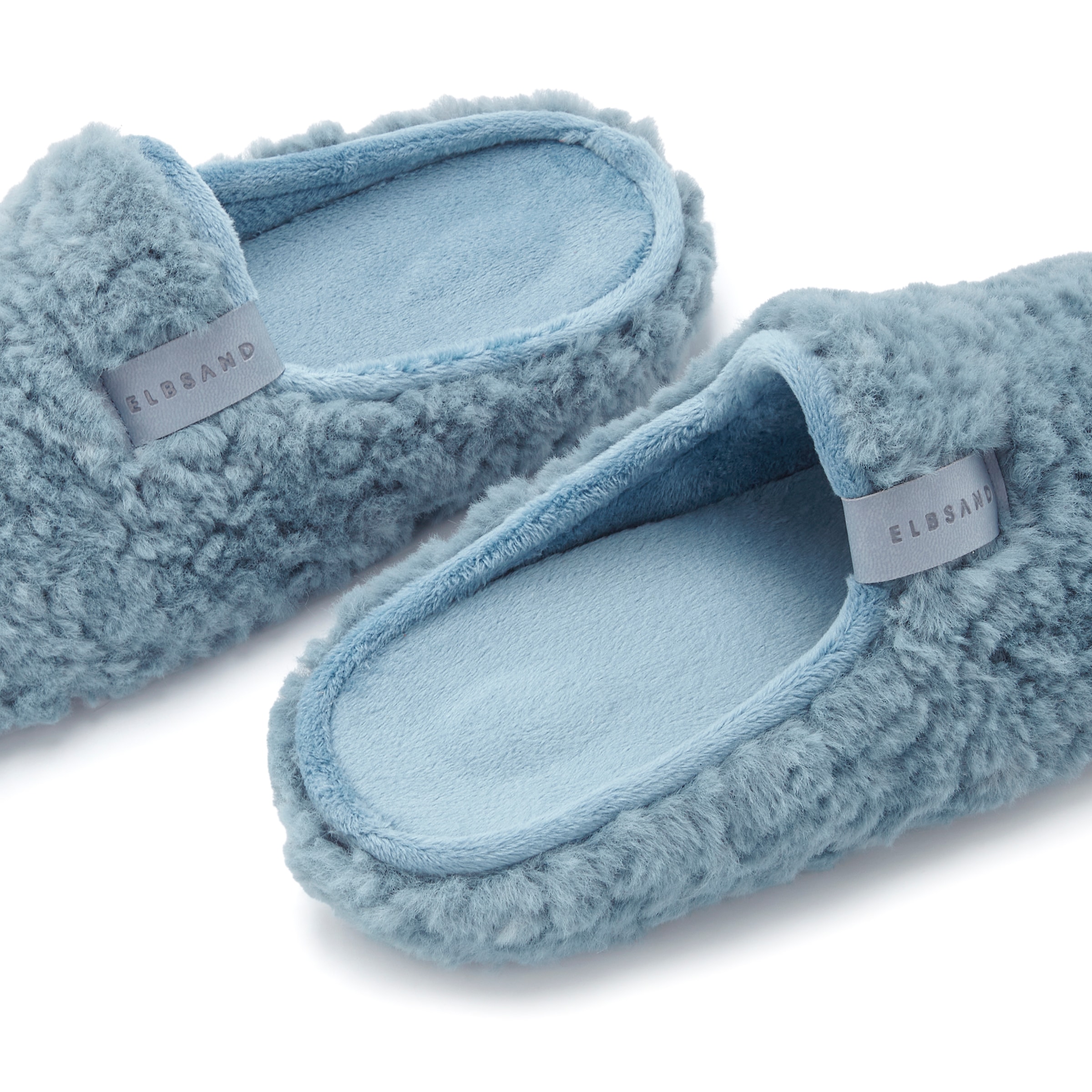 Elbsand Chausson  Pantolette, Pantoffel, Mule, Sandale, kuscheliges Fellimitat