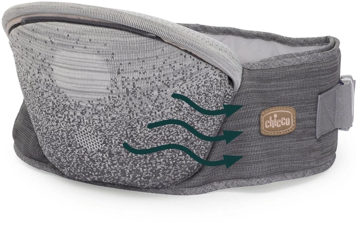 Chicco Babytrage »Airy Hip Fit« Ergonomische Babytrage mit integriertem Hüftsitz