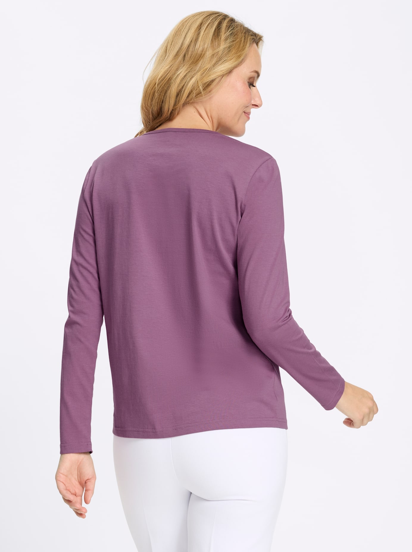 Classic Basics Shirt à col rond »Rundhals-Shirt« 1