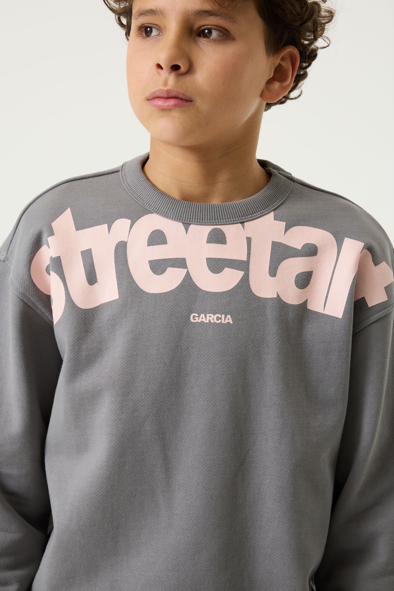 Garcia Sweat-shirt , avec inscription « for BOYS »
