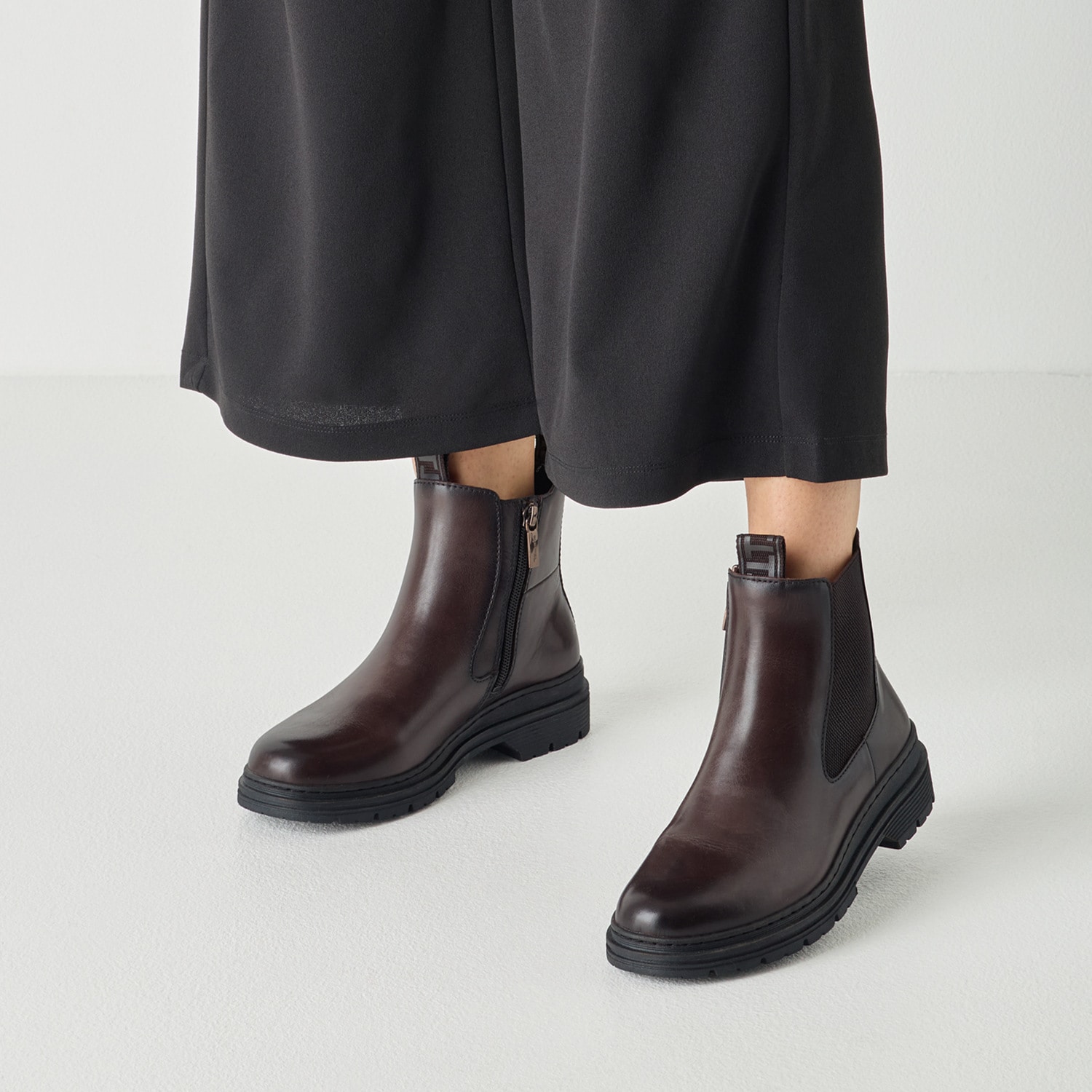 Tamaris Bottines chelsea  talon bloc, bottine avec insert stretch à l'extérieur