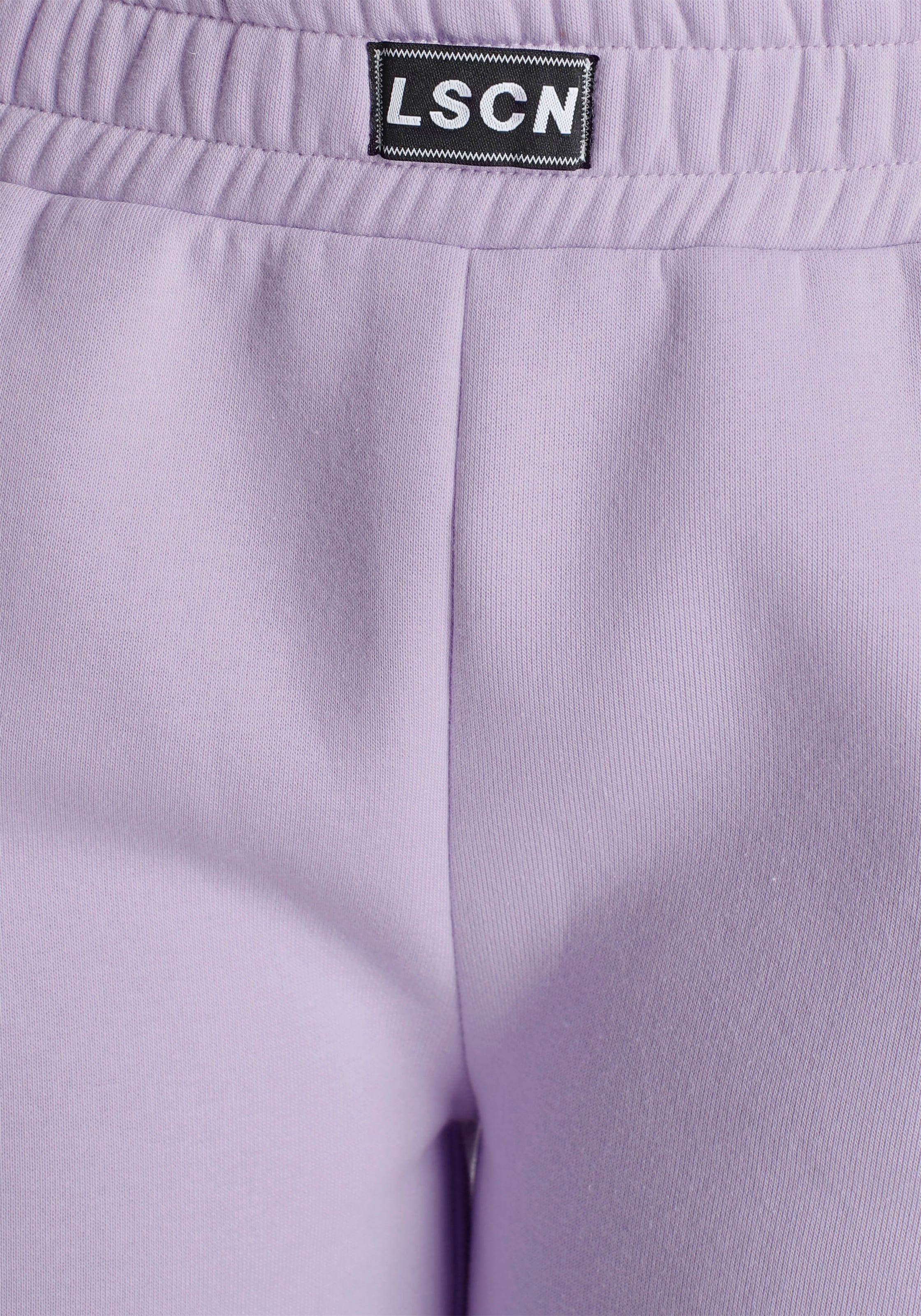 LASCANA Sweathose  mit geripptem Hosenbund, Loungewear, Loungeanzug