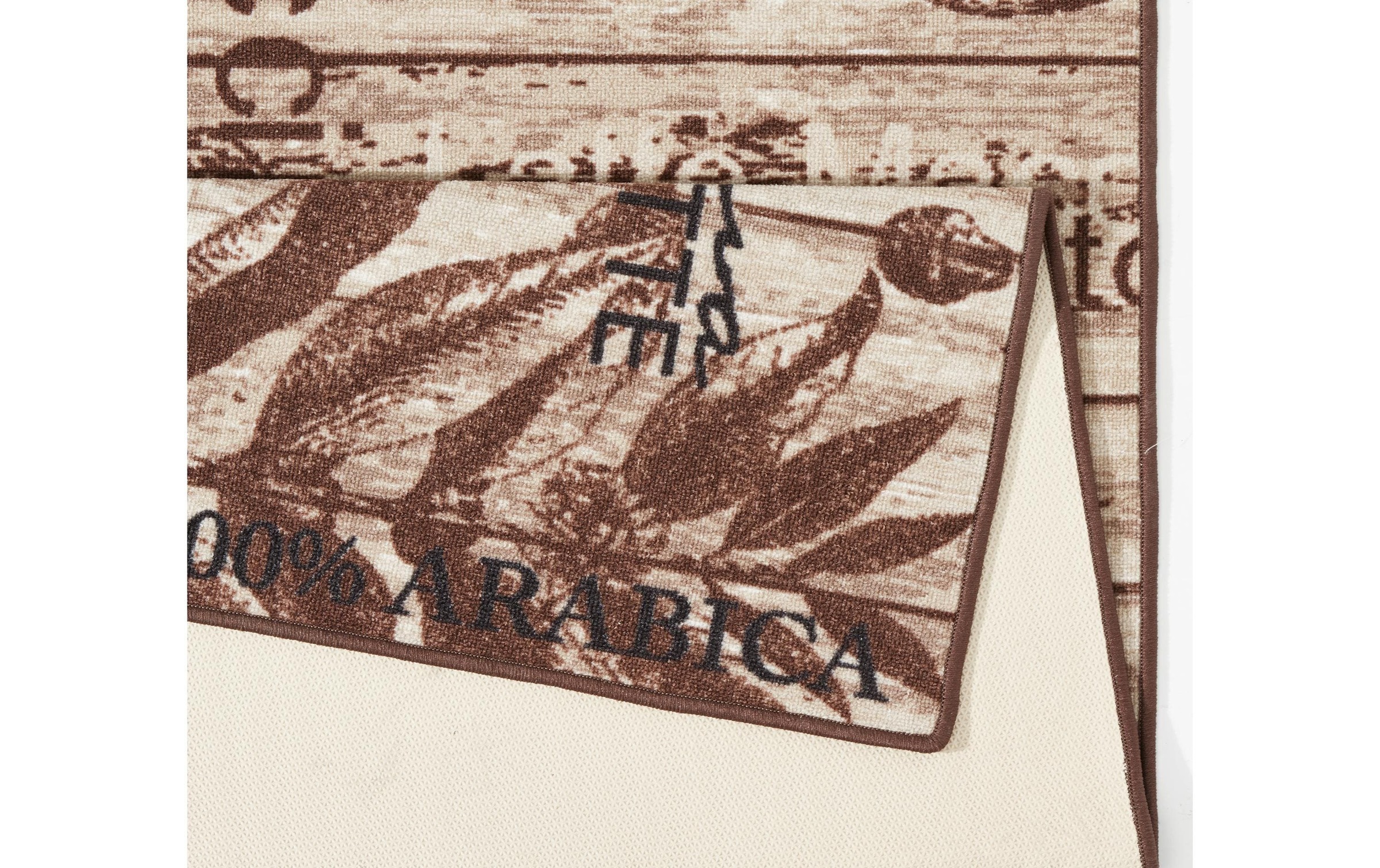 HANSE Home Chemin de cuisine »Delicious Coffee« Rectangulaire 8 mm Höhe Läufer, Rutschfest, Küchenteppich, Küche, Teppich, Pflegeleicht