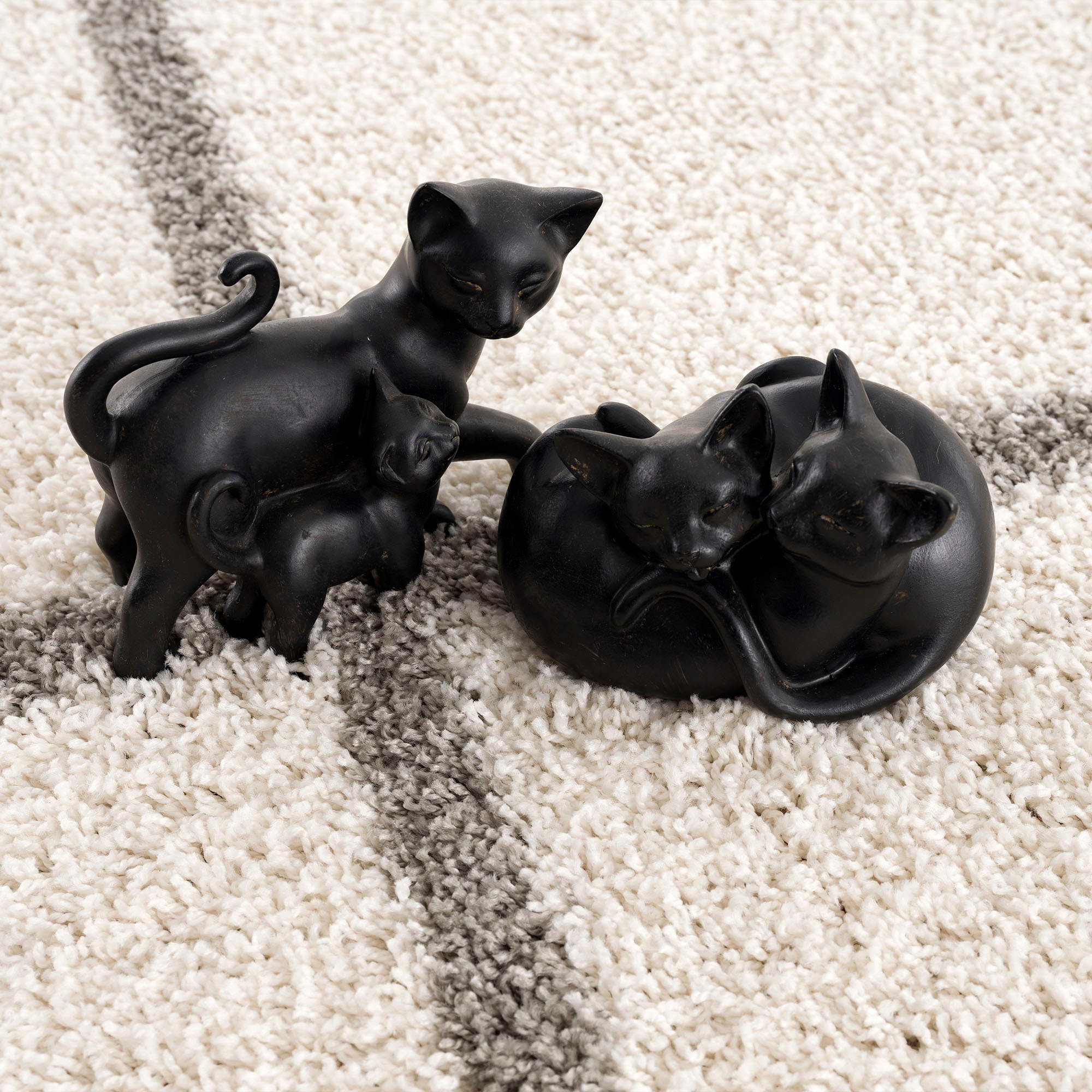 Sanat Tapis à poils longs »Madrid« Rond 30 mm Höhe Wohnzimmer, Langflor, Shaggy Teppich