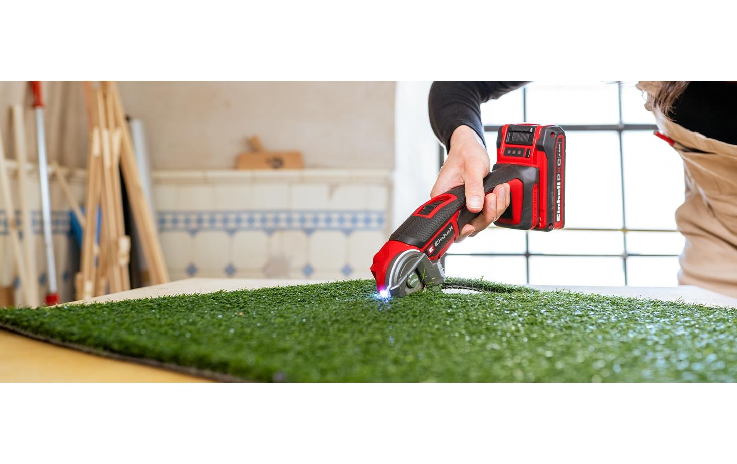 Einhell Scie multifonctions sans fil »TE-UC 18/6 Li (2.5Ah) Kit«