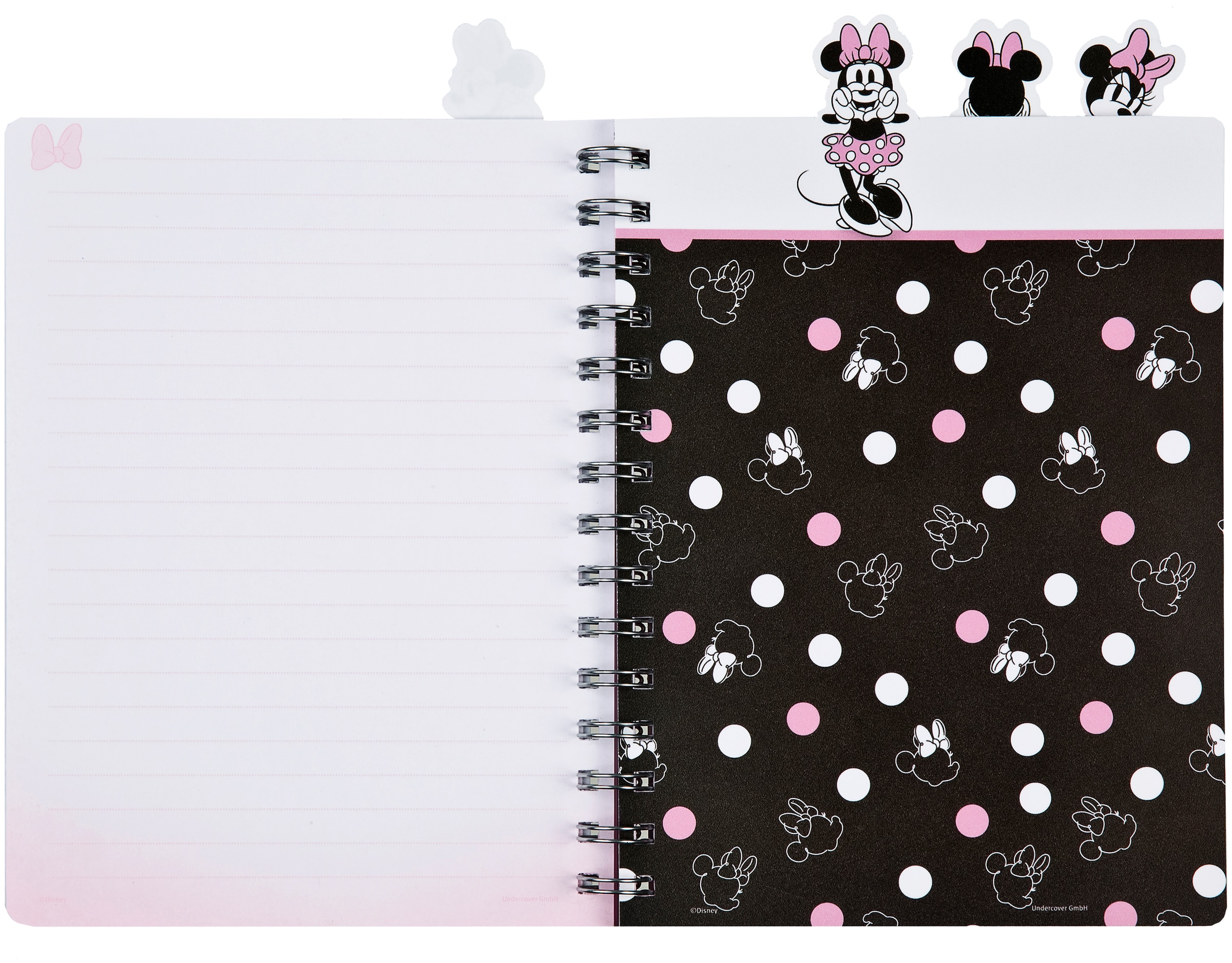 Scooli Kinderrucksack »Minnie Mouse« inkluisve Notizbuch A5 und Mäppchen