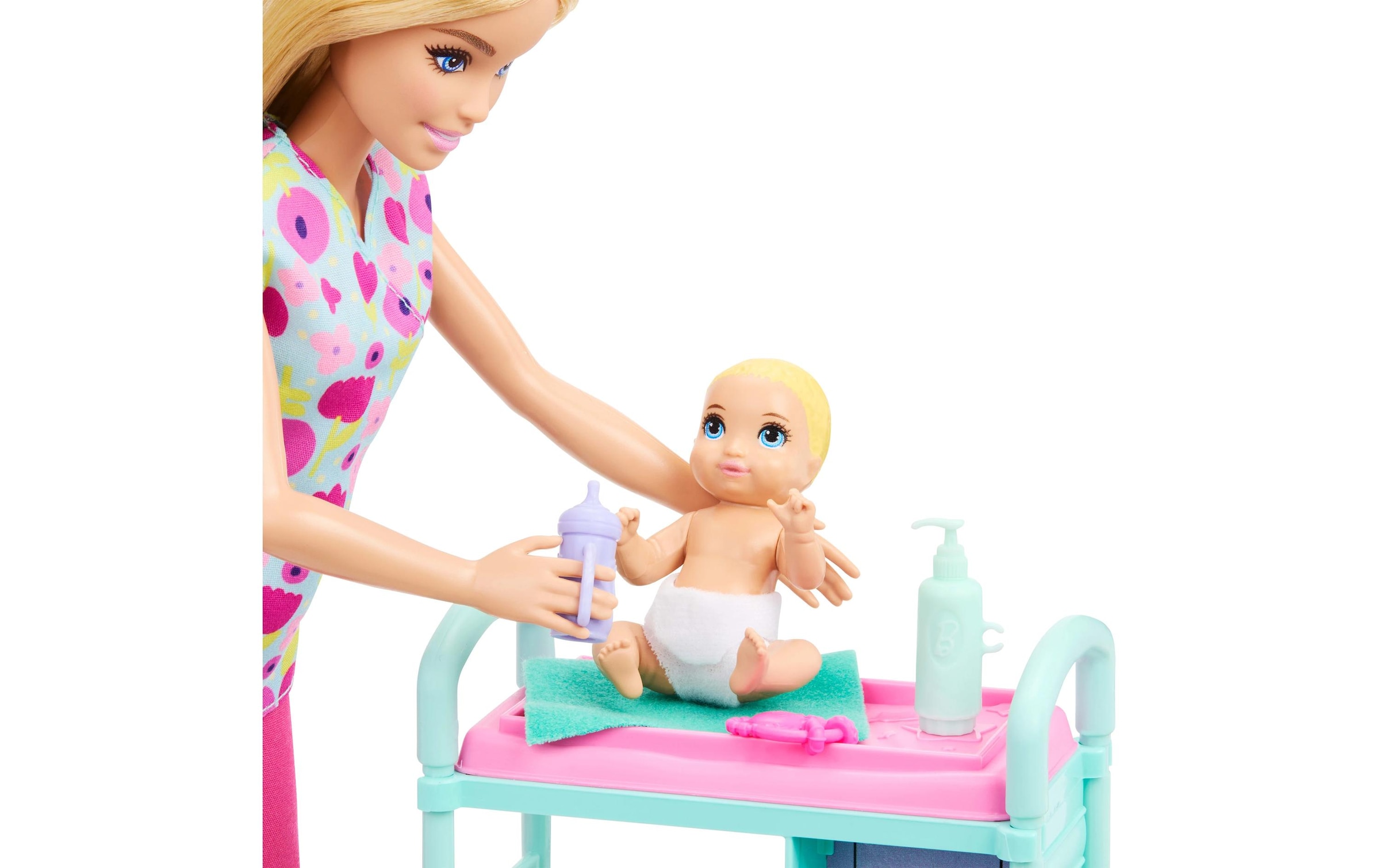 Barbie Poupée à habiller »Barbie Nurturing Spielset - Kinderärztin«
