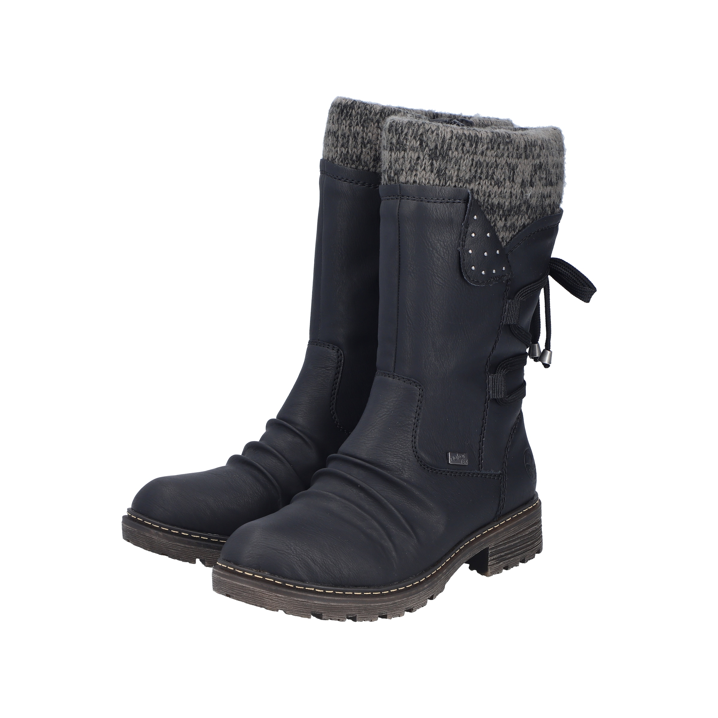 Rieker Winterstiefel  , Winterboots, Profilsohle, Warmfutter, mit Rieker-TEX