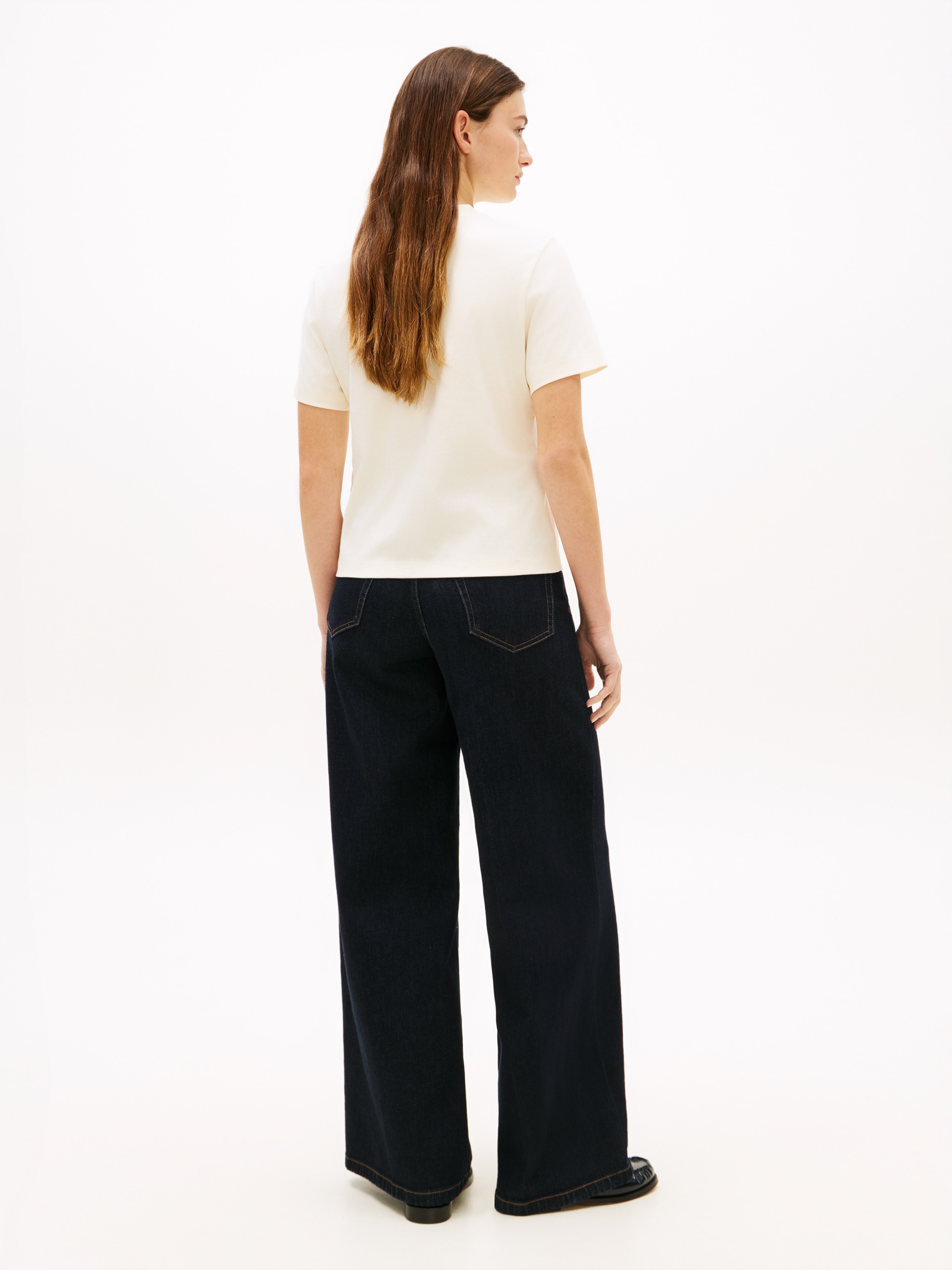 Tommy Hilfiger T-shirt à manches courtes »TILT GRAPHIC REG C-NK SS TEE« mit grossem Logo-Print