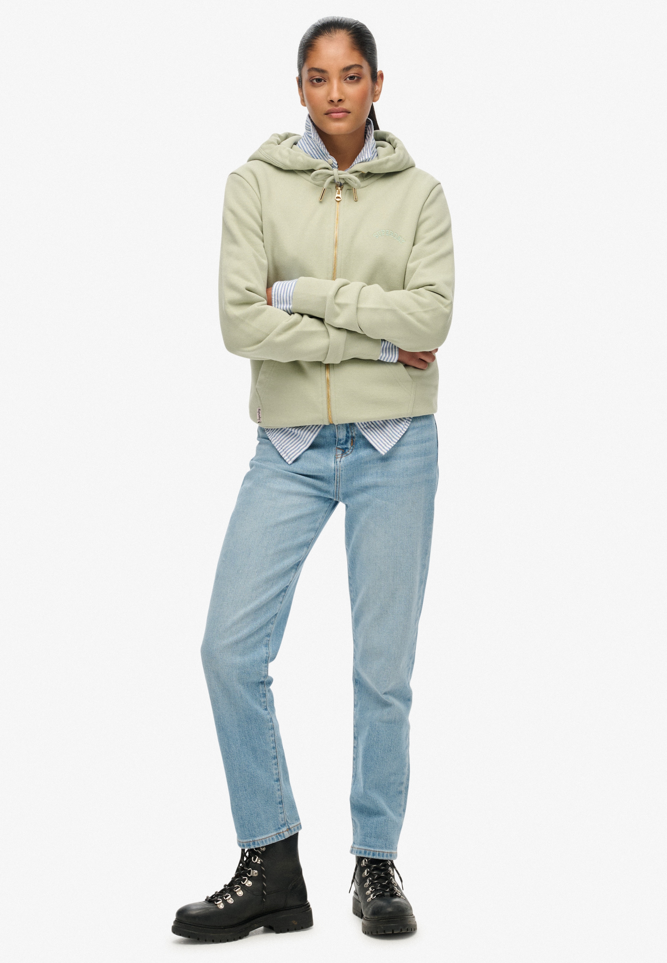 Superdry Sweat à capuche »ESSENTIAL LOGO ZIPHOOD HB«