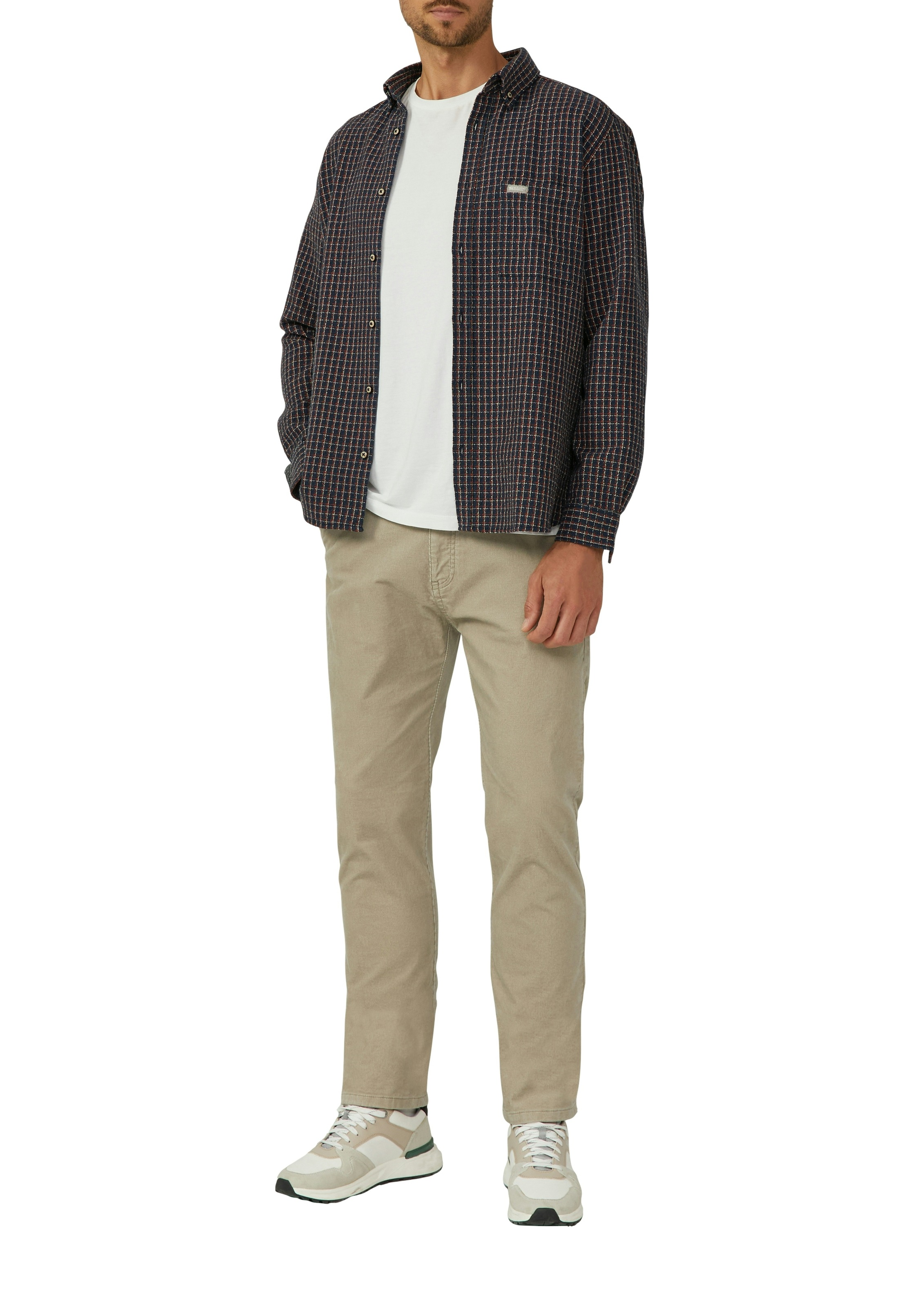 s.Oliver Pantalon en velours côtelé  avec stretch