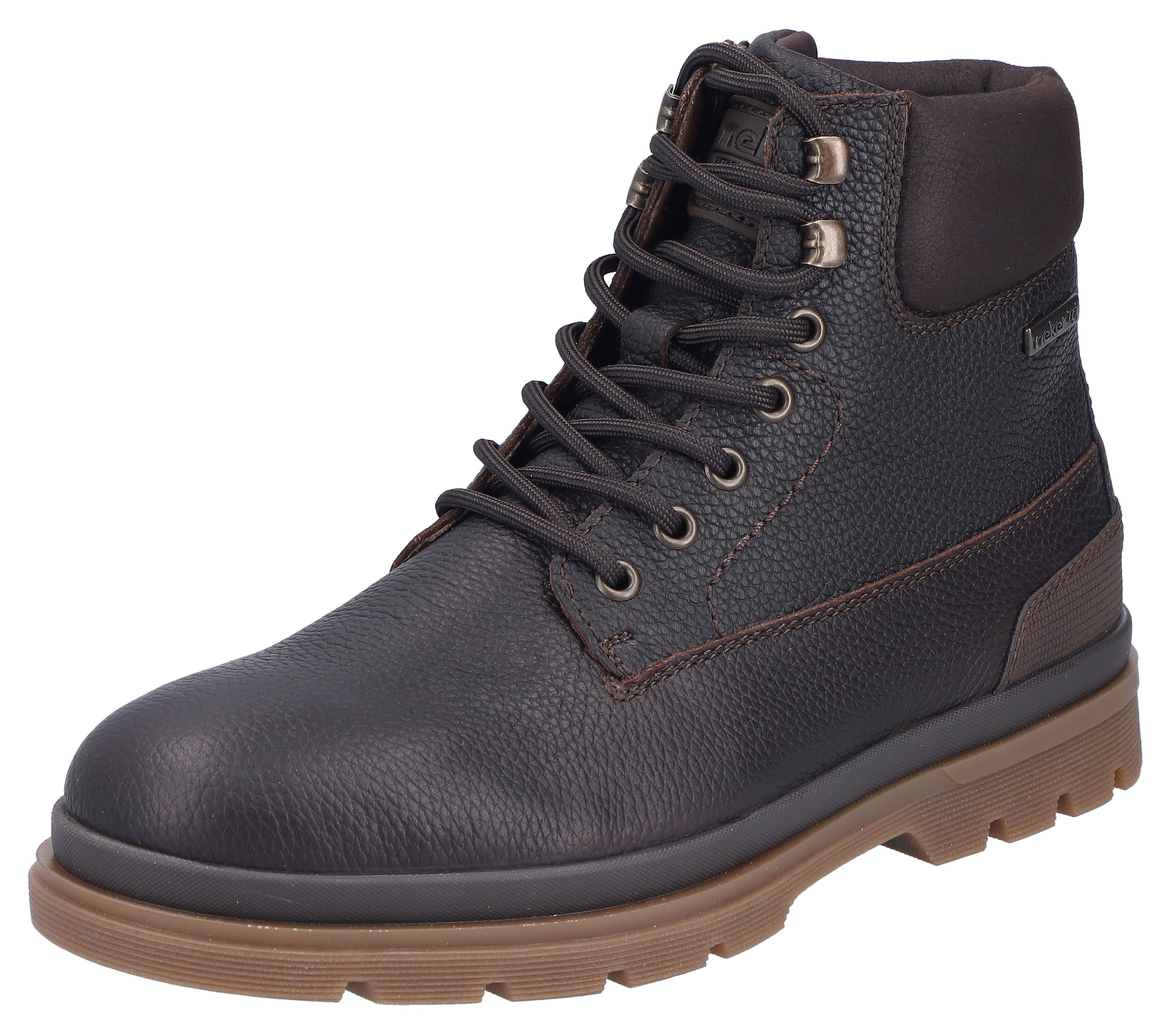 Rieker Winterstiefelette  Winterboots, Schnürboots, Profilsohle, mit riekerTEX-Membran