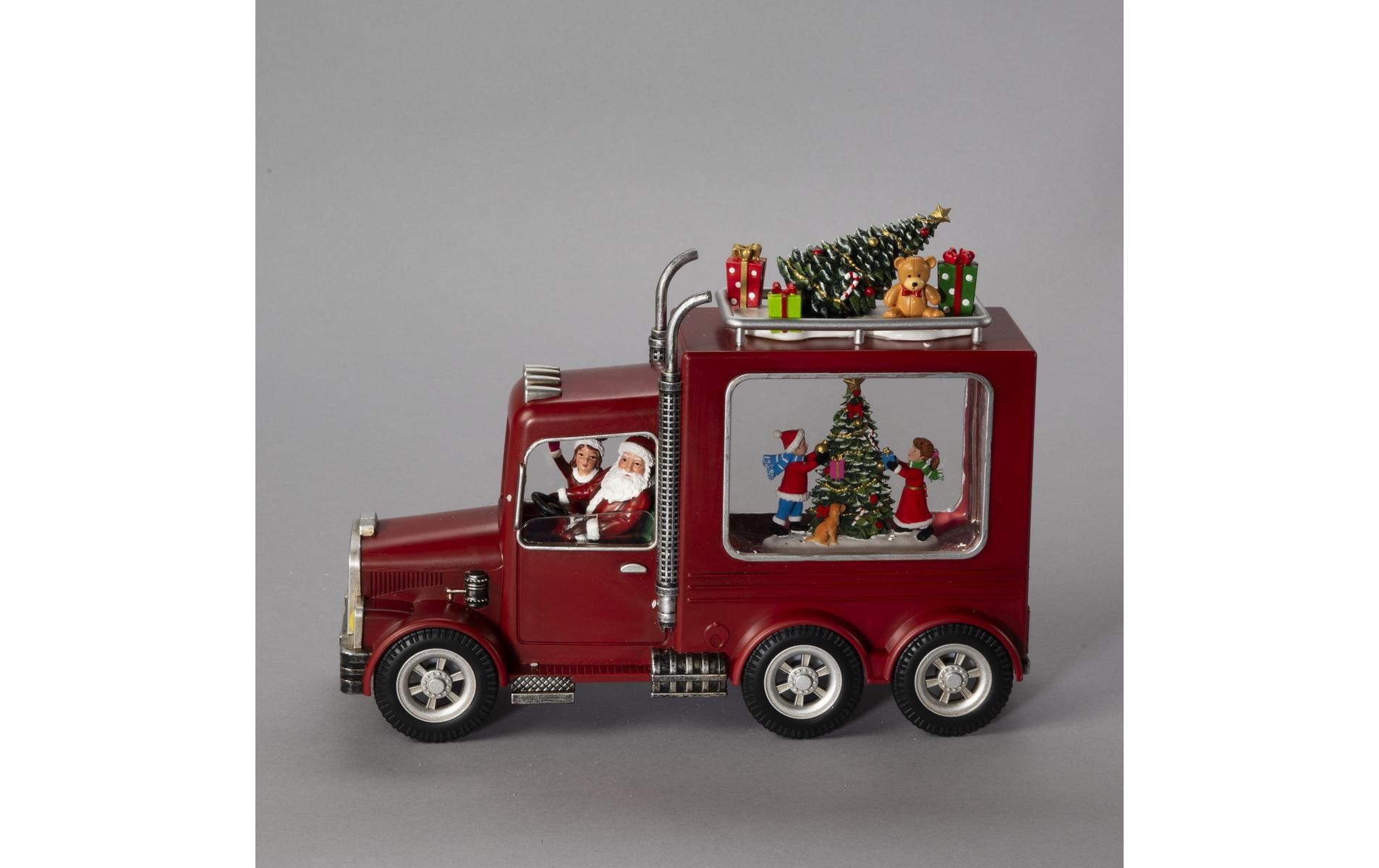 KONSTSMIDE Lanterne LED »Santa Truck, Höhe: 21,5 cm« 1 cuis