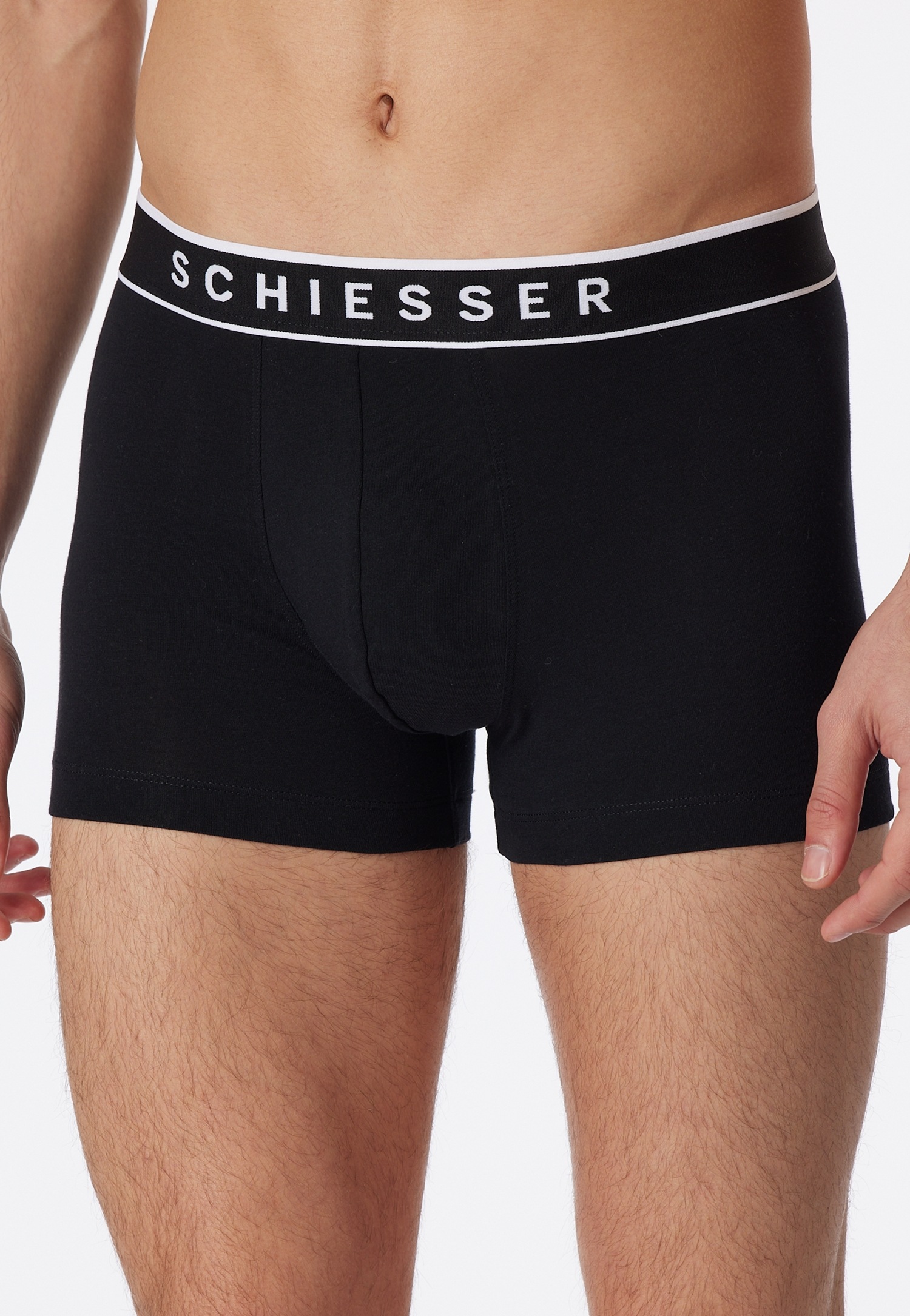 Schiesser Boxershorts »95/5 Multipacks« 5er Pack,  Baumwollmischung, ohne Eingriff, elastischer Bund