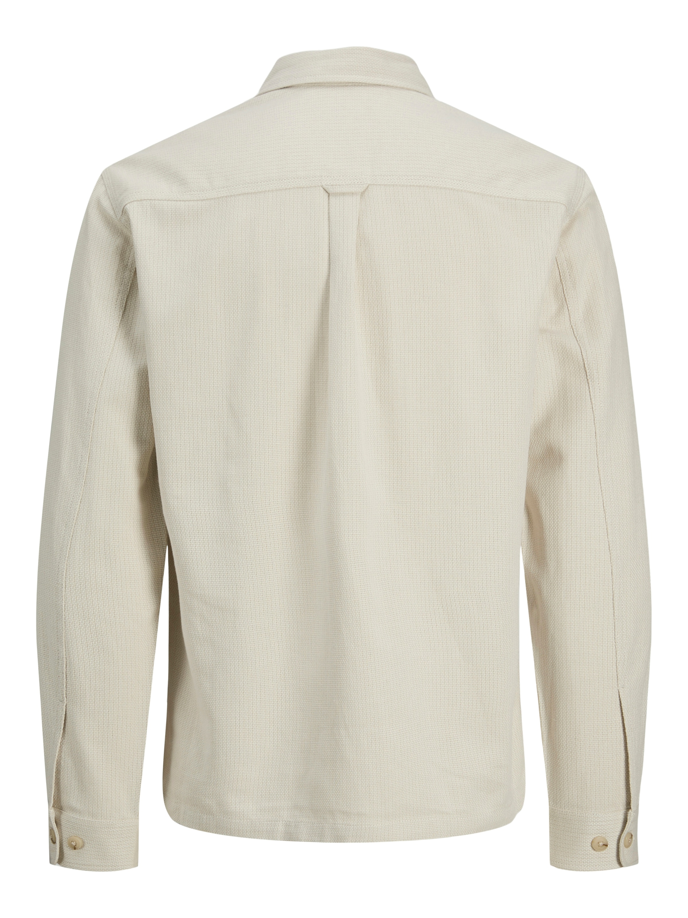 Jack & Jones Langarmhemd »JPRBLURAYLE LINEN BL. SOLID LS SHIRT SN«