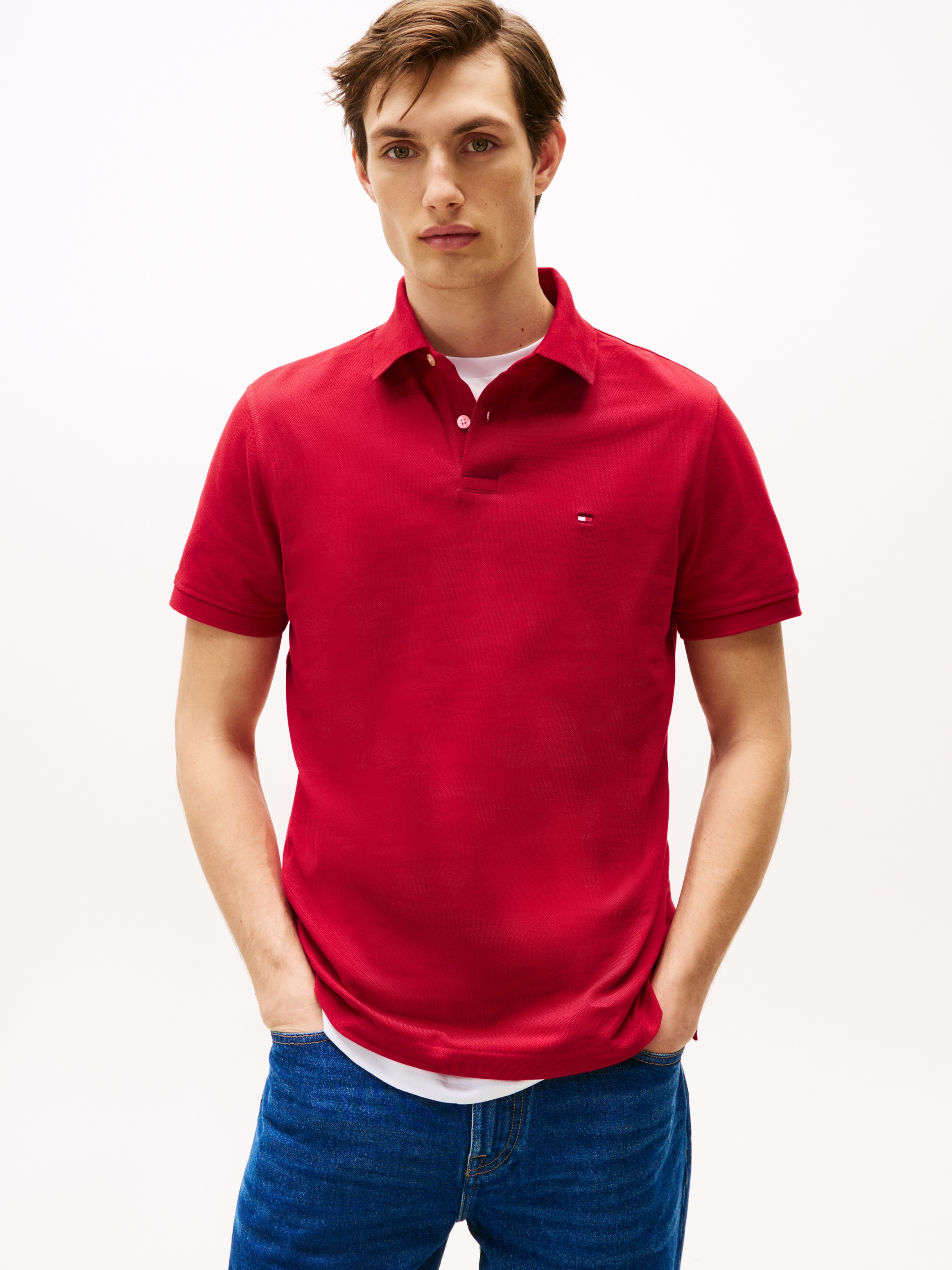 Tommy Hilfiger Poloshirt »1985 REGULAR POLO« aus hochwertiger Baumwoll-Piqué-Qualität