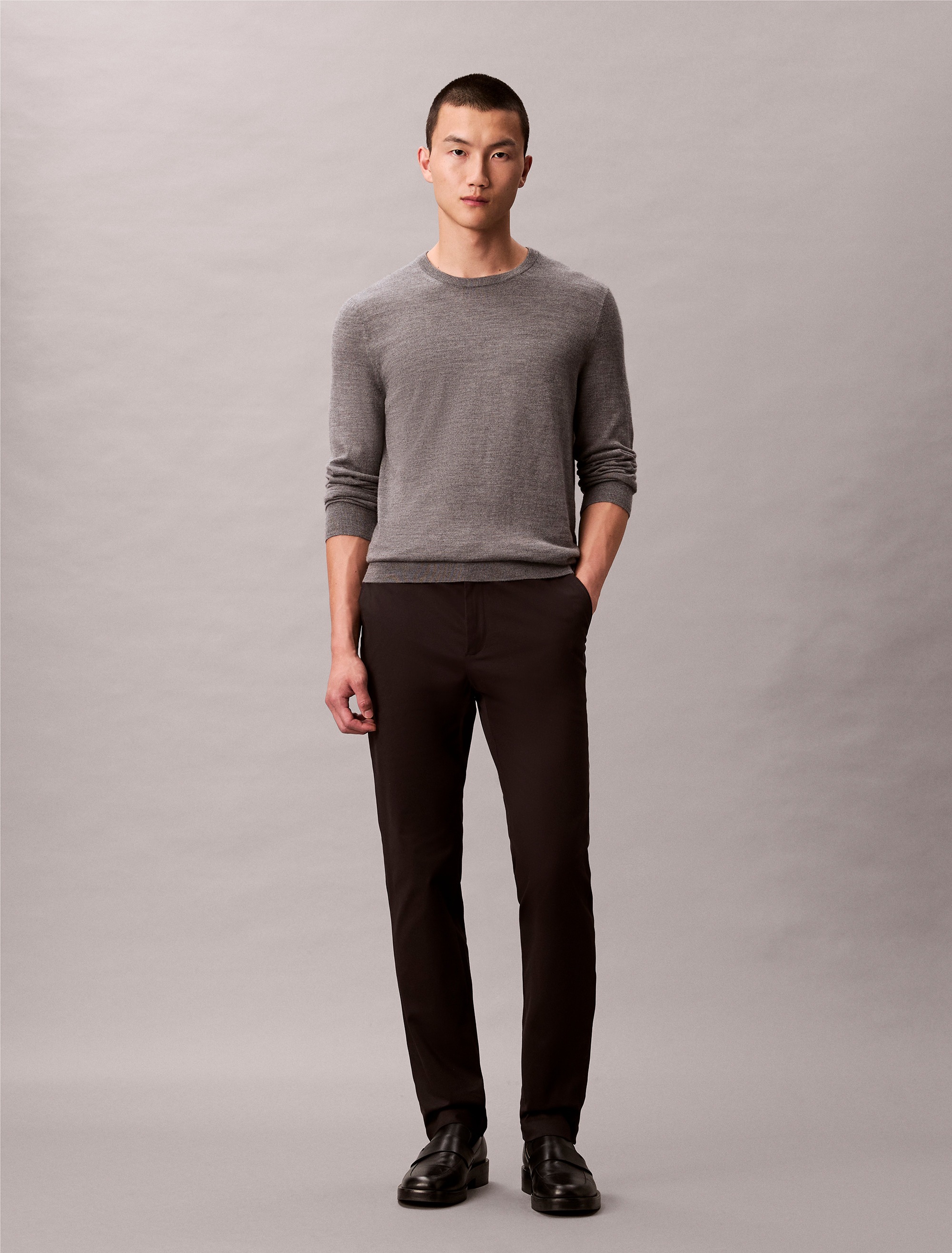 Calvin Klein Chinos »SLIM SATEEN CHINO TROUSER«  slim fit