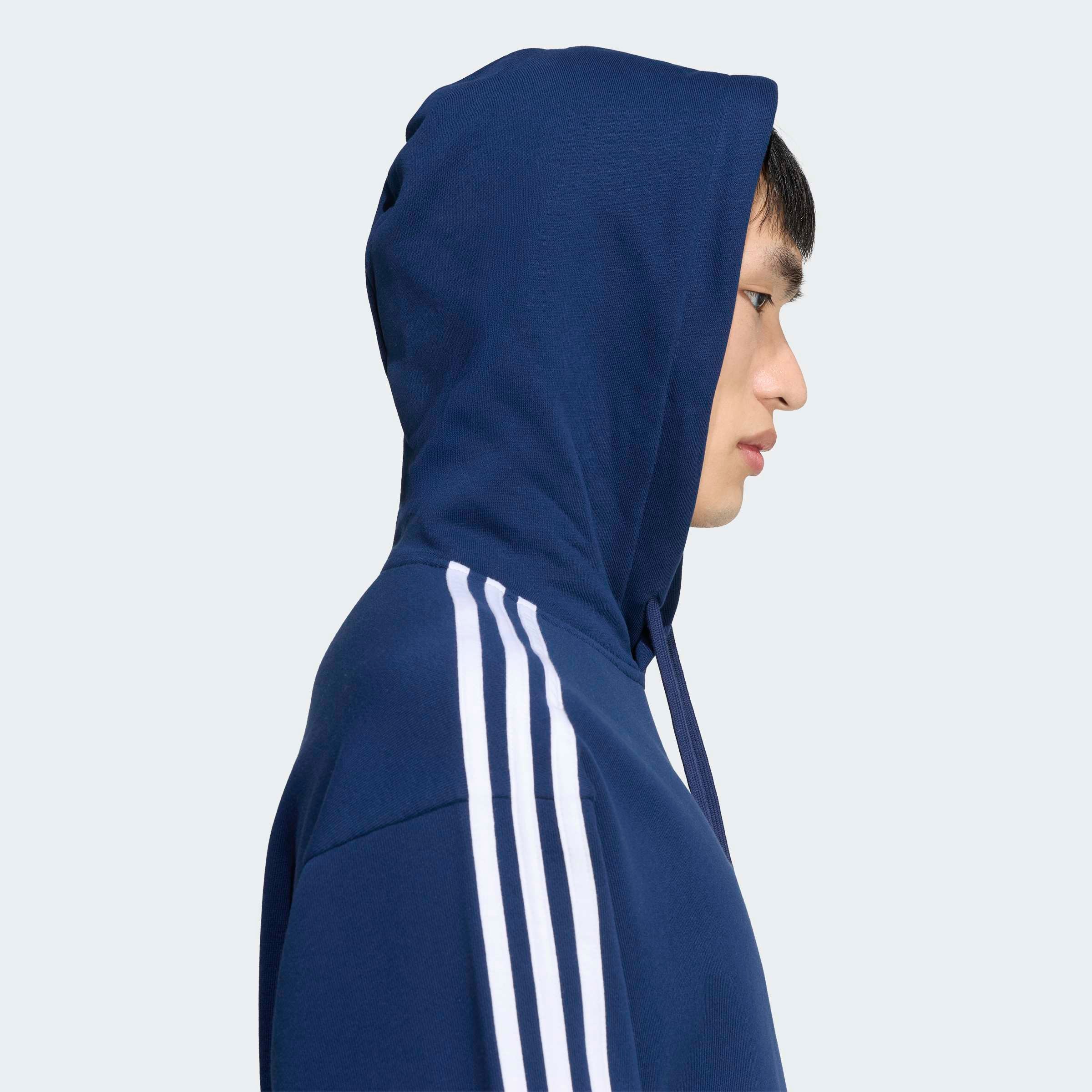 adidas Sportswear Sweat à capuche »ESSENTIALS 3-STREIFEN FRENCH TERRY HOODIE«
