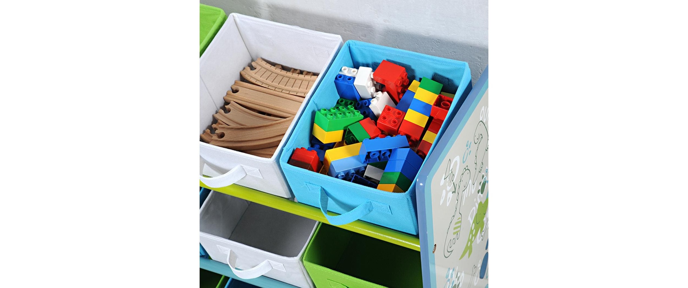 KESPER® Étagère pour enfants »Aufbewahrungsregal Textilkoerbe, 66 x 30 x 59.5 cm«