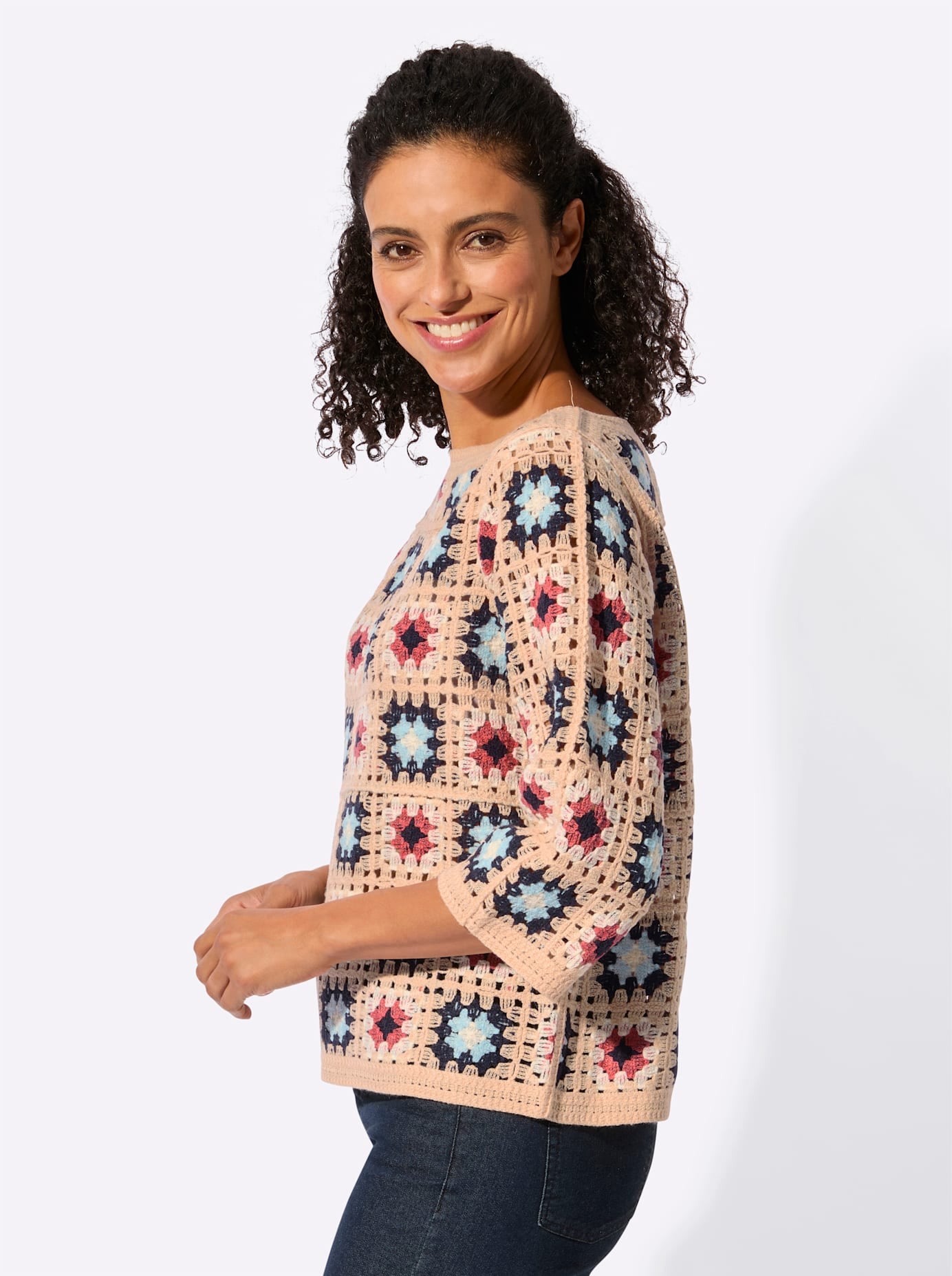 Inspirationen Pull à manches 3/4 »Pullover«