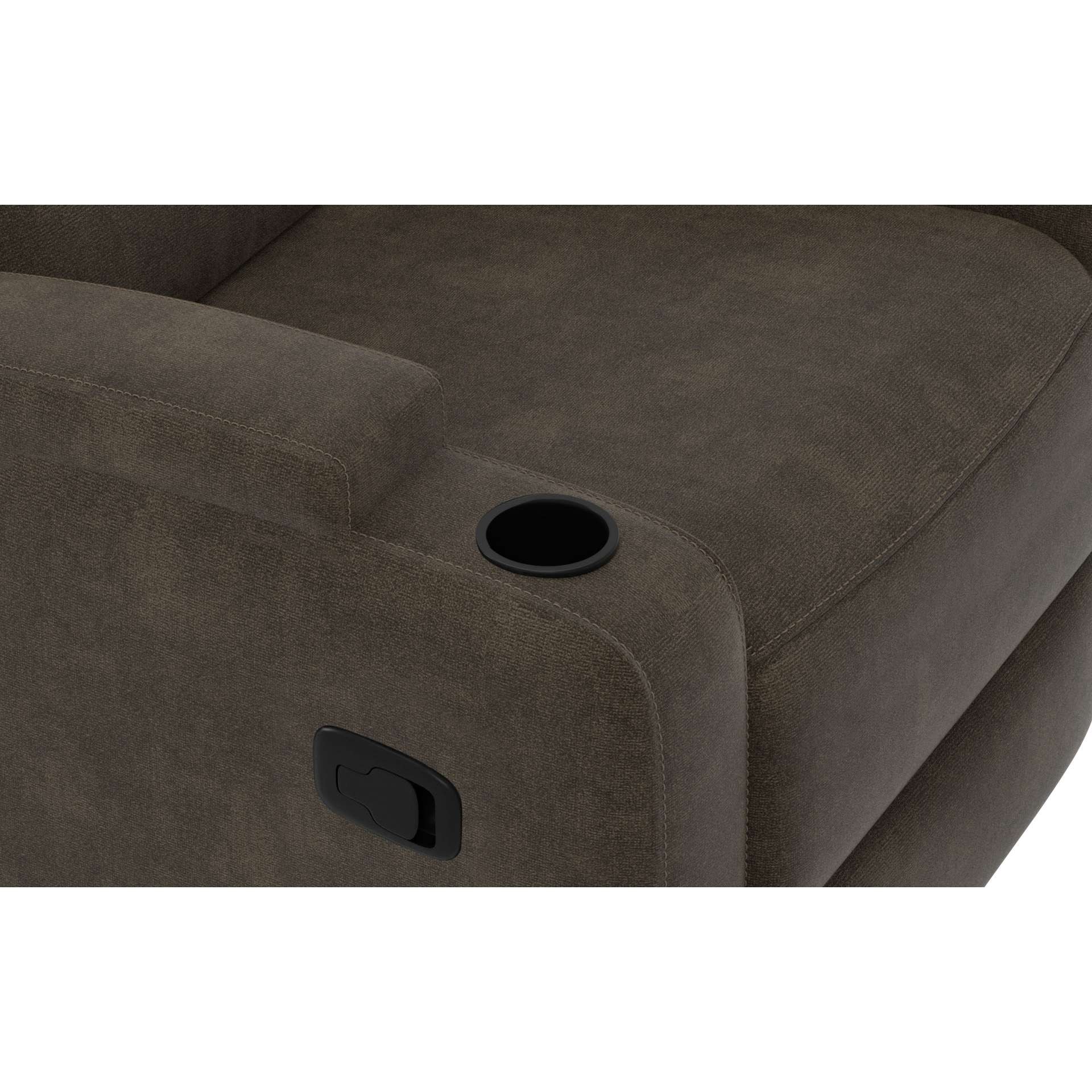 GOODproduct Relaxsessel »NAPORI Microfaser, Kinosessel, Multimedia-Sessel« TV-Sessel, Kinosessel mit Relaxfunktion und Getränkehalter