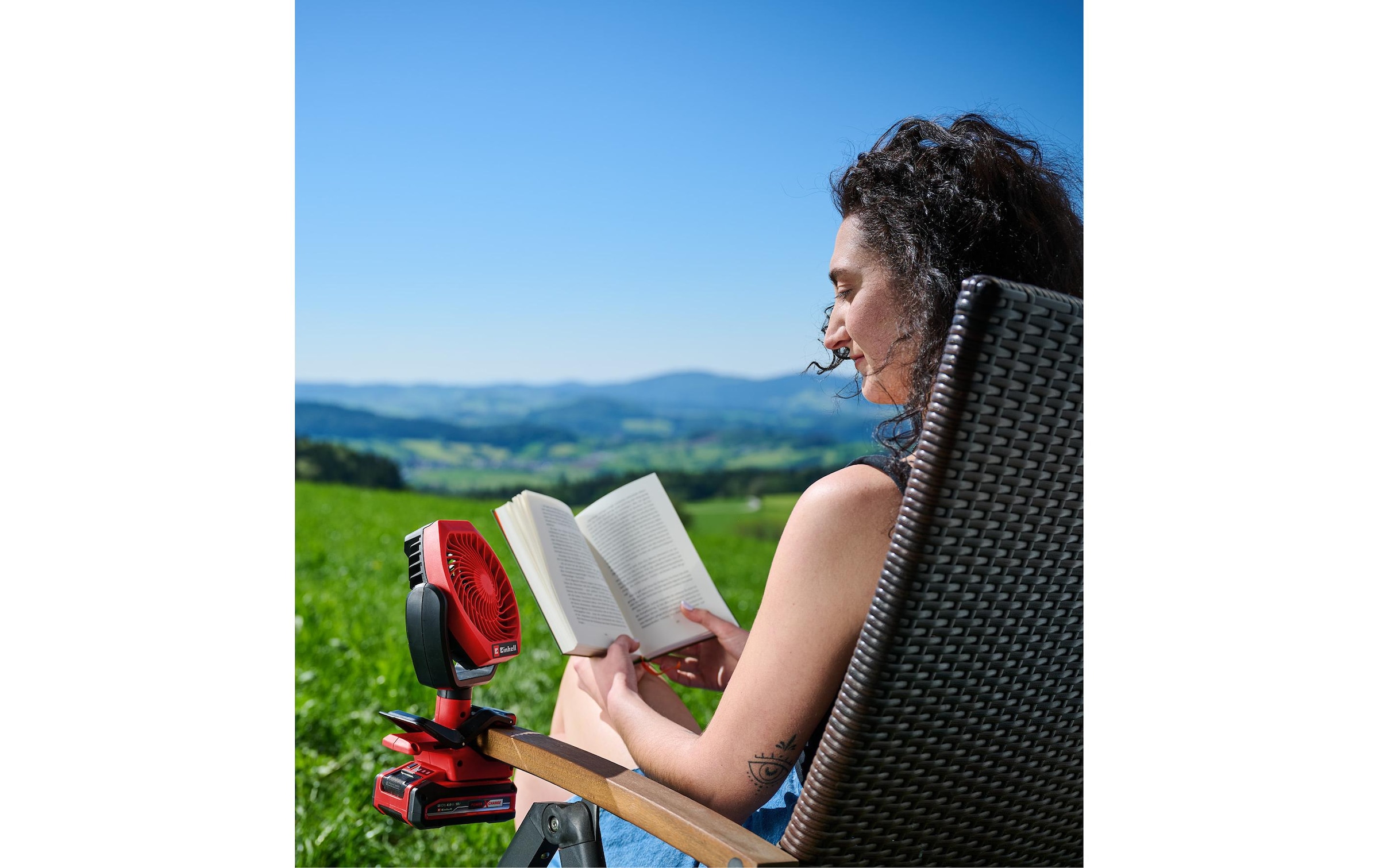 Einhell Ventilateur de table »GC-CF 18/110 Li-Solo«