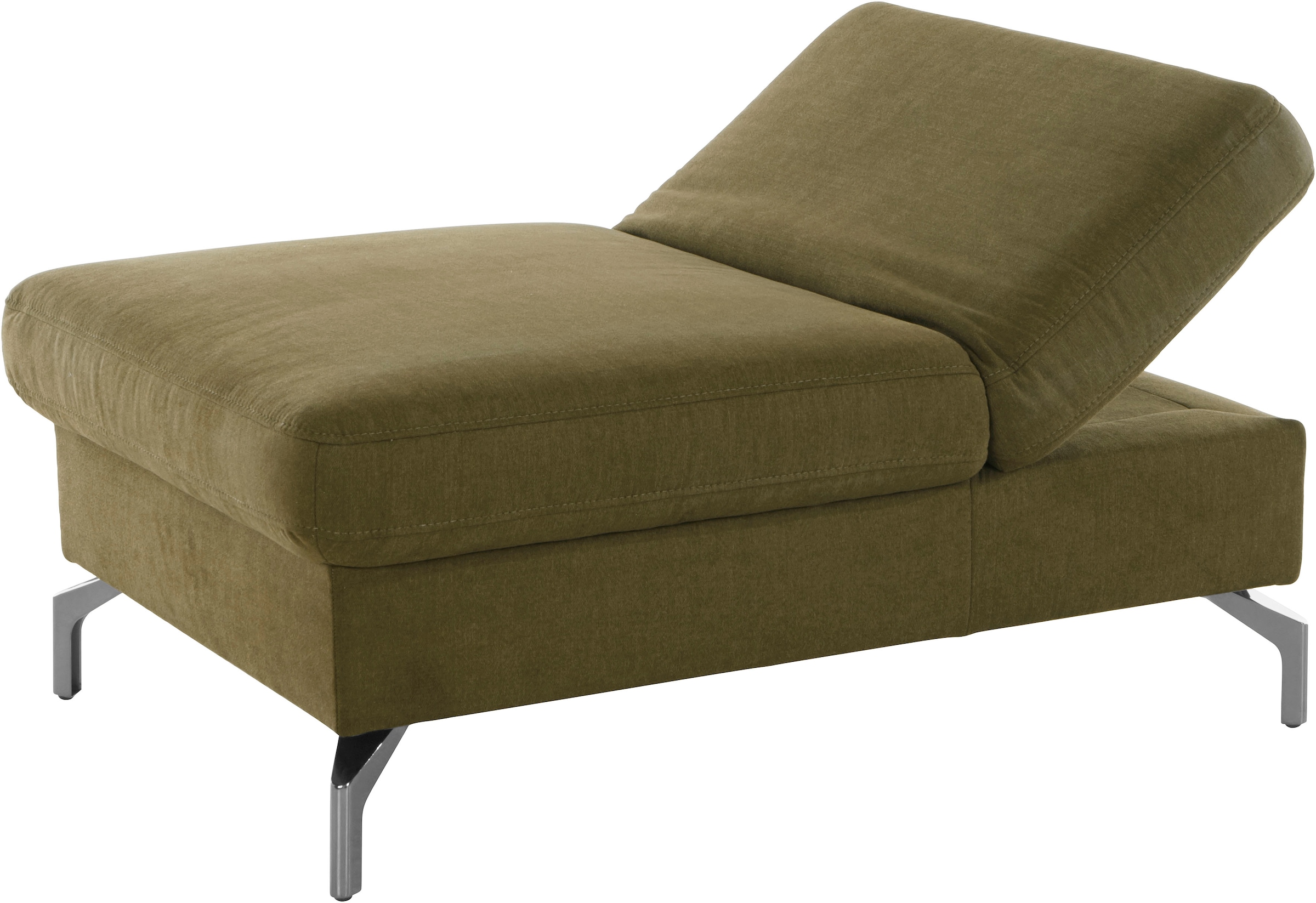 sit&more Tabouret »Brisbane« Fusshöhe 15 cm, mit Federkern und Klappfunktion