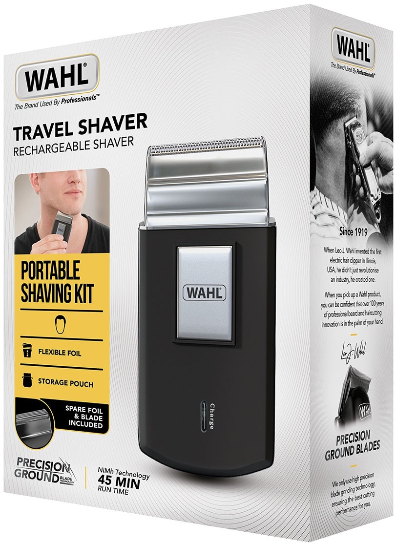 Wahl Rasoirs électriques »Travel Shaver« 8 cuis Aufsätze Kompaktes Design, LED-Ladenanzeige