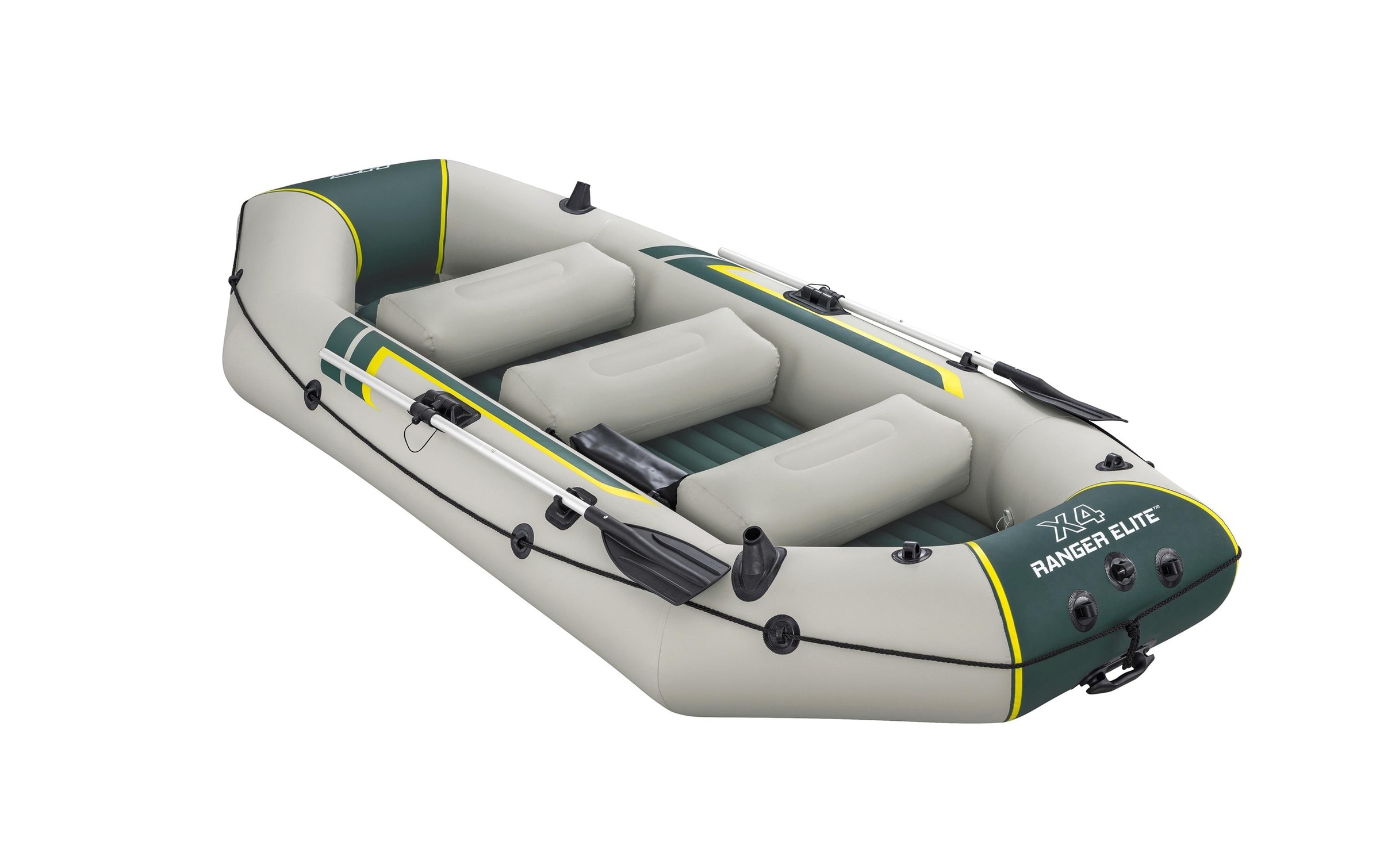 Bestway Bateau pneumatique »Gummiboot Ranger Elite X4« Stabiles Hydro-Force Boot für Ausflüge auf See und Fluss