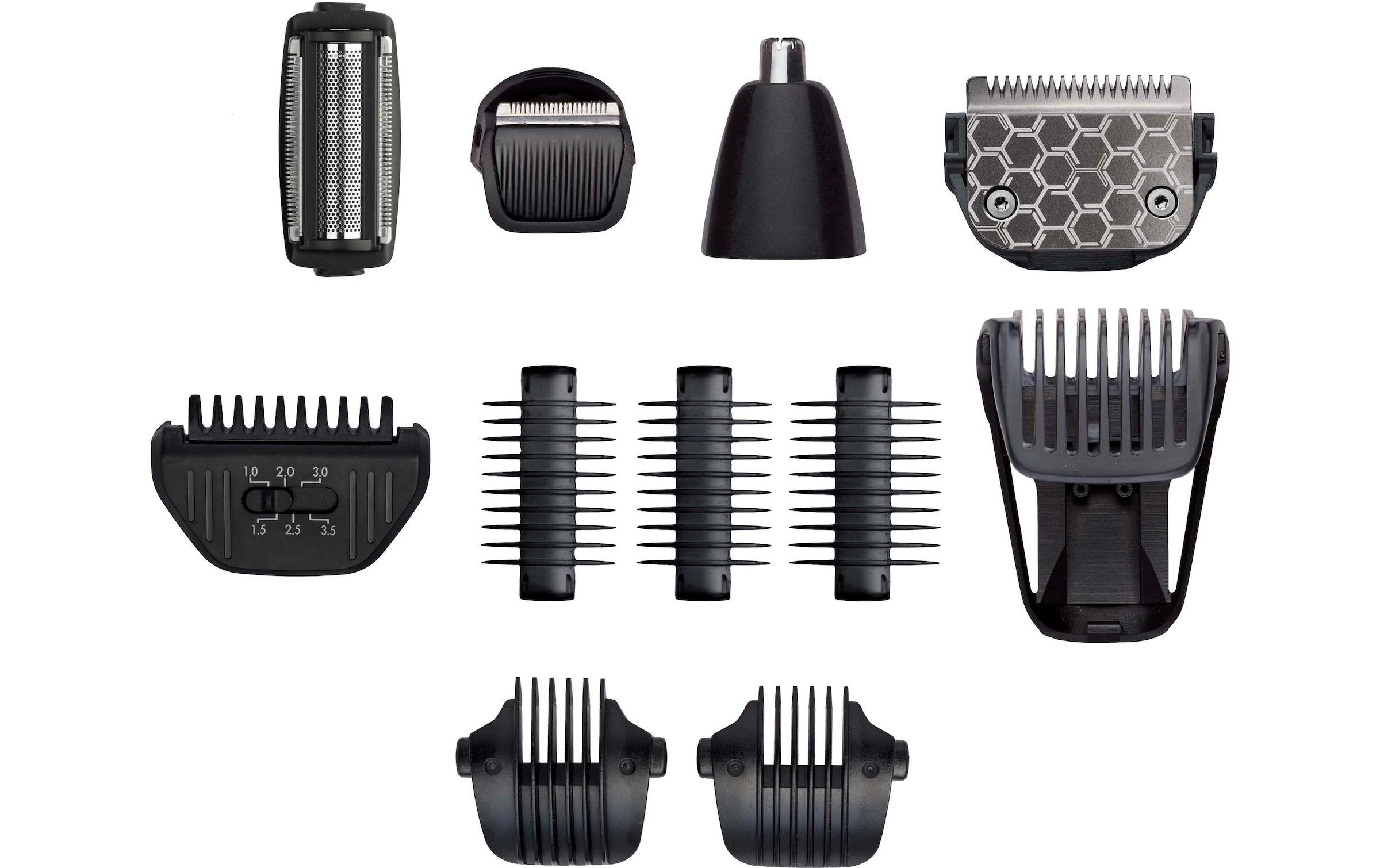 BaByliss Trimmer multifonctionnel »11-in-1 Carbon Titanium Multi Trimmer« 10 Aufsätze