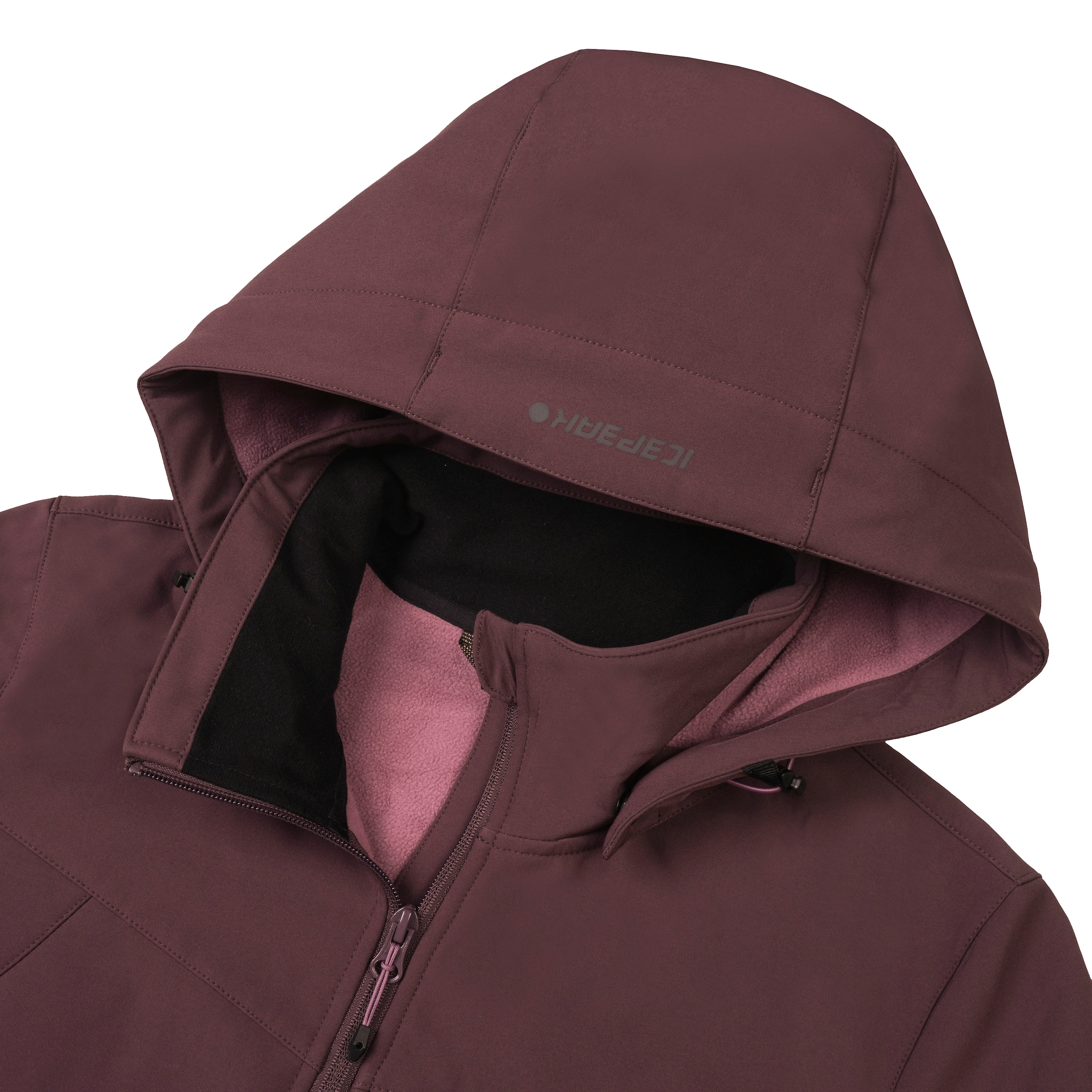 Icepeak Veste softshell »ICEPEAK BRENHAM« avec capuche coupe-vent & déperlant & respirant