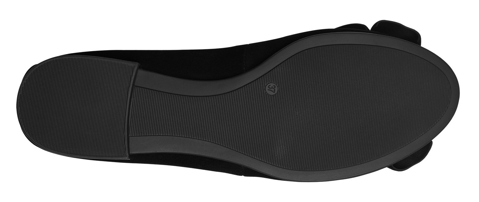 Tamaris Ballerine  , Blockabsatz, Businessschuh, Schlupfschuh hat eine schmale Form