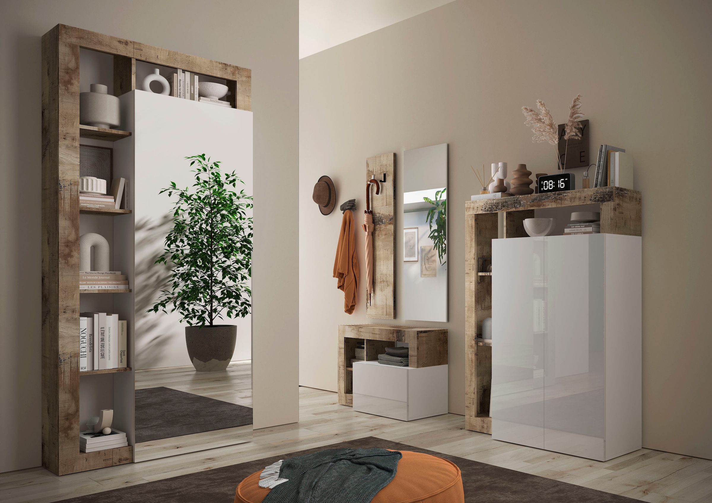 INOSIGN Armoire vestiaire »Hamburg, Breite 91 cm« mit 1 Klappe