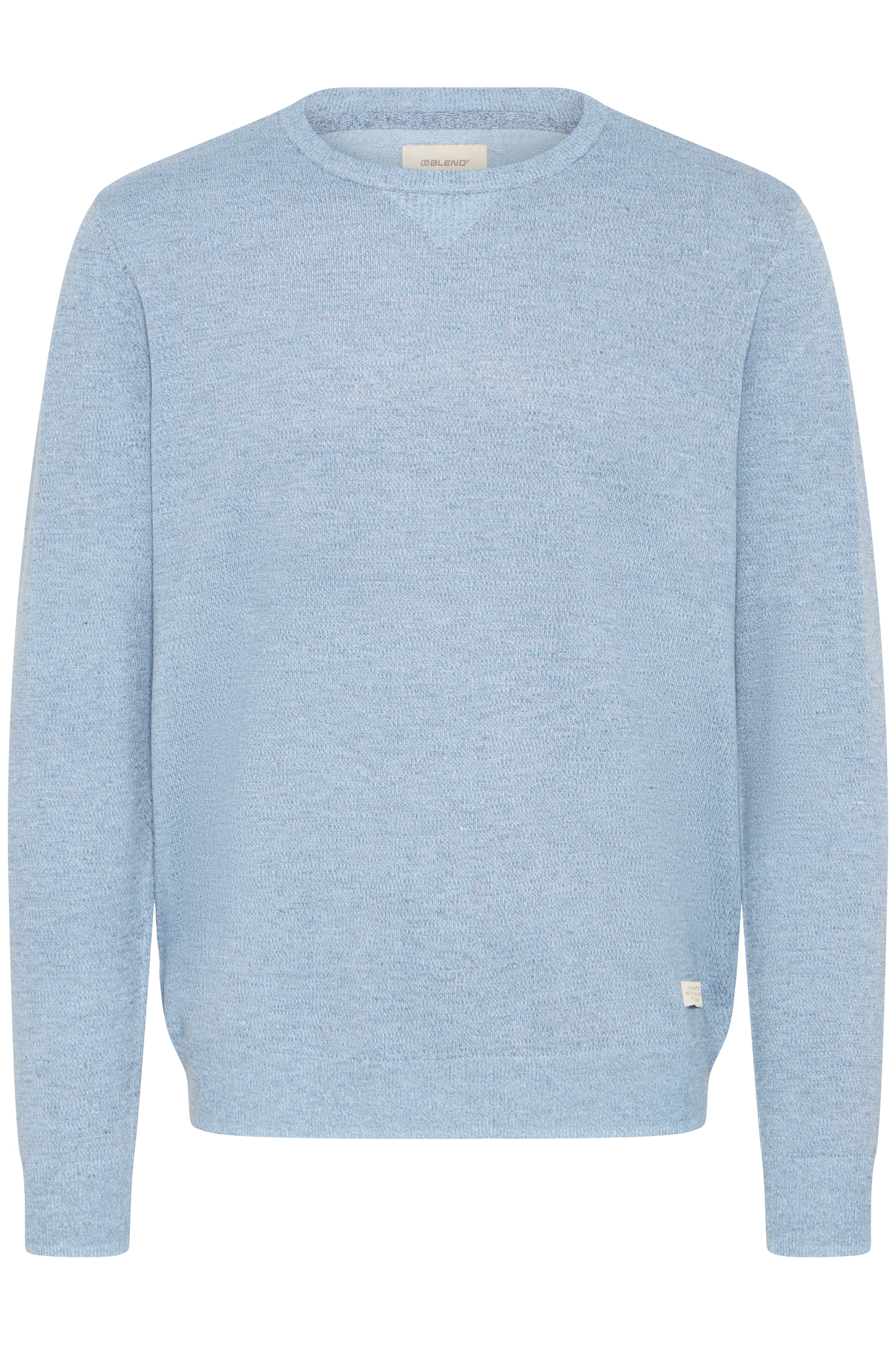 Blend Rundhalspullover »Pullover« Kunstfaser,