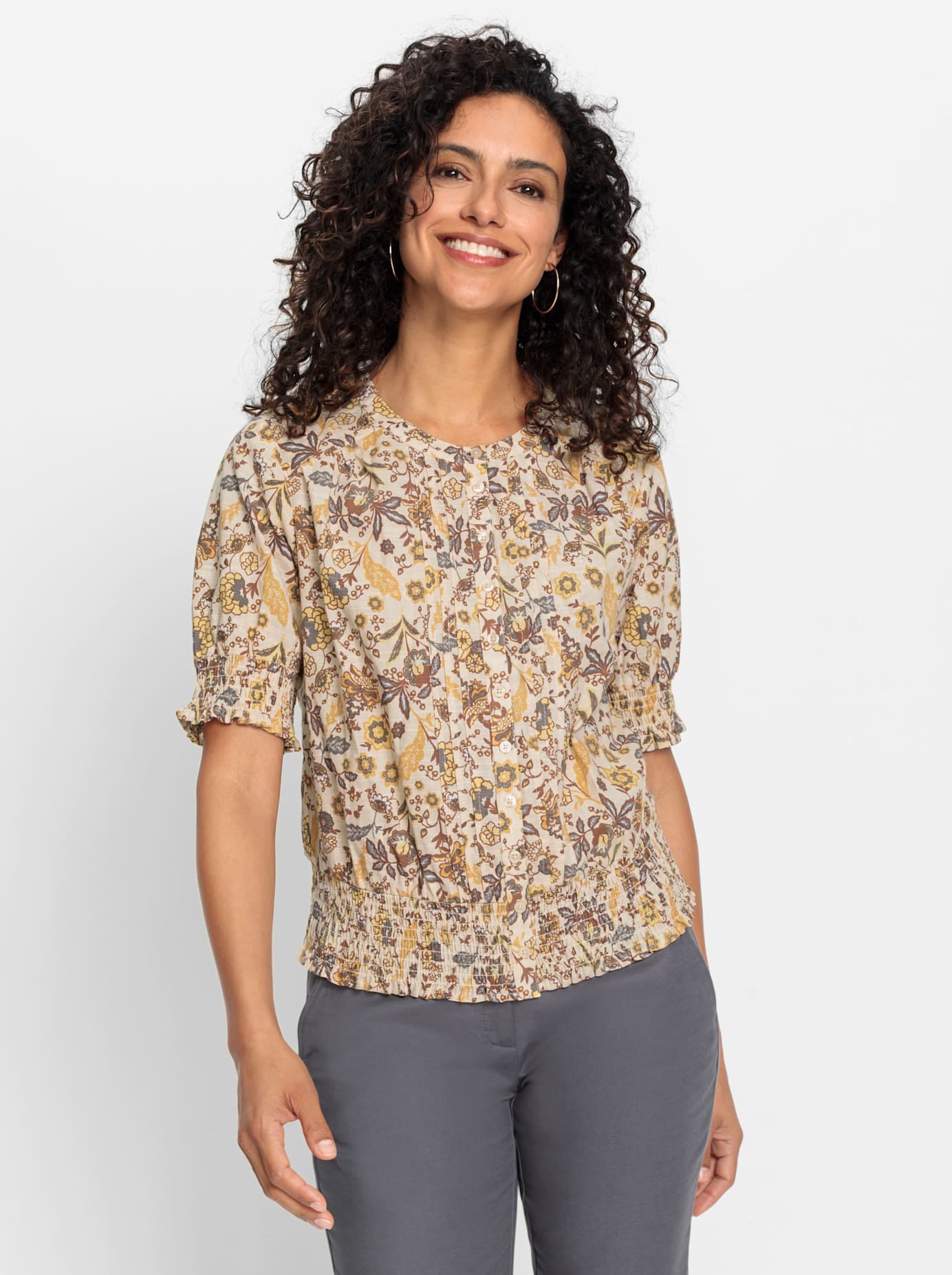 Inspirationen Blouse à manches courtes