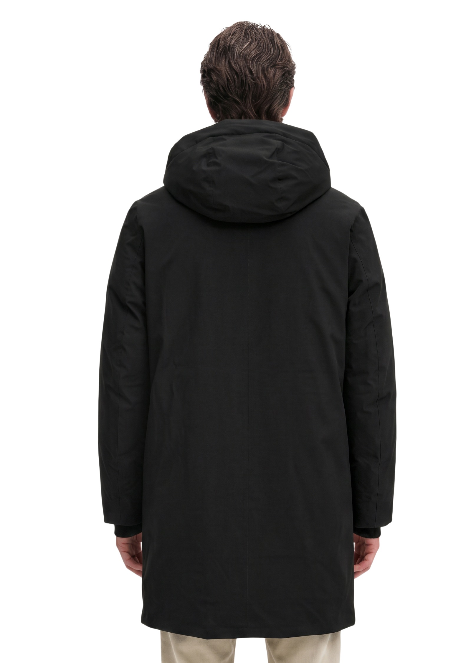 Marc O'Polo Daunenjacke »MOP x Function aus wasserdichter Performance-Fabric« mit Kapuze Daunenparka, wasserdicht, winddicht und atmungsaktiv