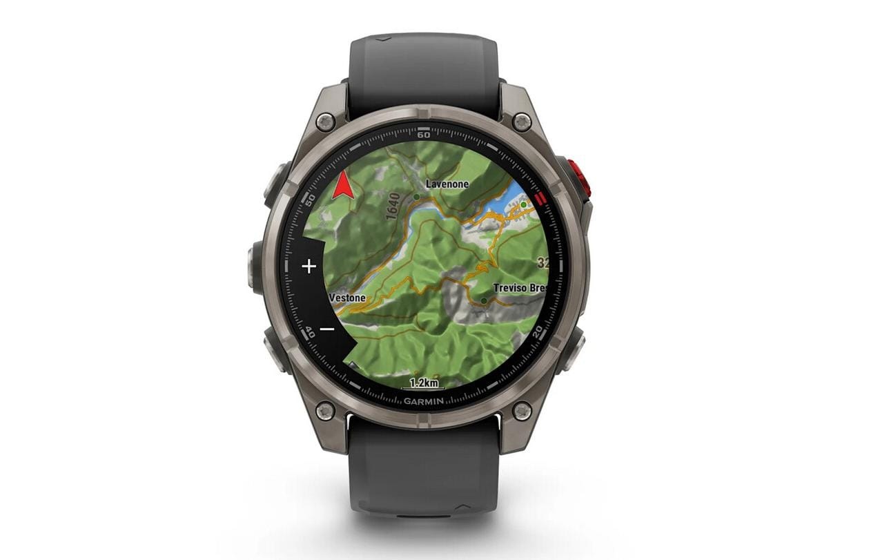 Garmin Fitnessuhr »fēnix 8 Pro – AMOLED« (3,56 cm / 1,4 ″)