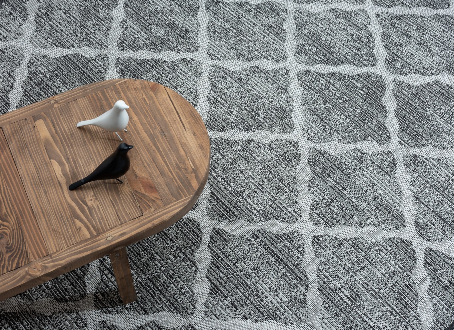 Myflair Möbel & Accessoires Teppich »Astral, LAGERRÄUMUNG!« rechteckig 6 mm Höhe modernes Rauten Design, Outdoor geeignet, Balkon, Terrasse