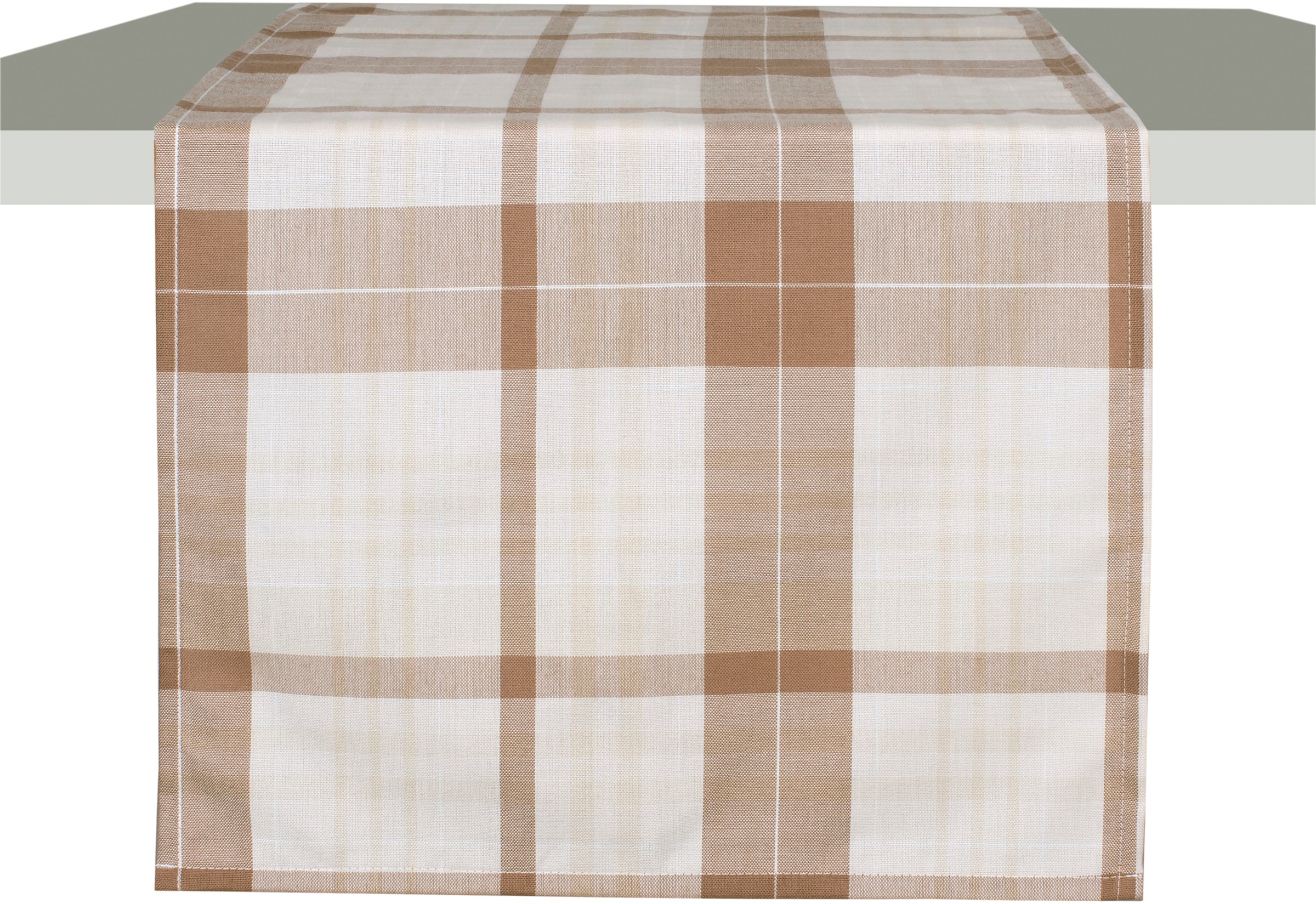 my home Chemin de table »Candise« verschiedene Grössen, modern, Karo, Tischband, Tischdeko, basic