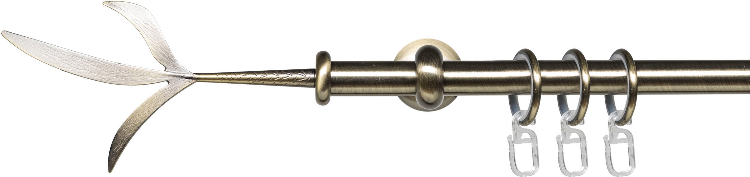 Liedeco Gardinenstangen-Endstück »Endstück, Endknopf Zweig "Esperanca" für 16 mm Stangen« Endstück, Endknopf