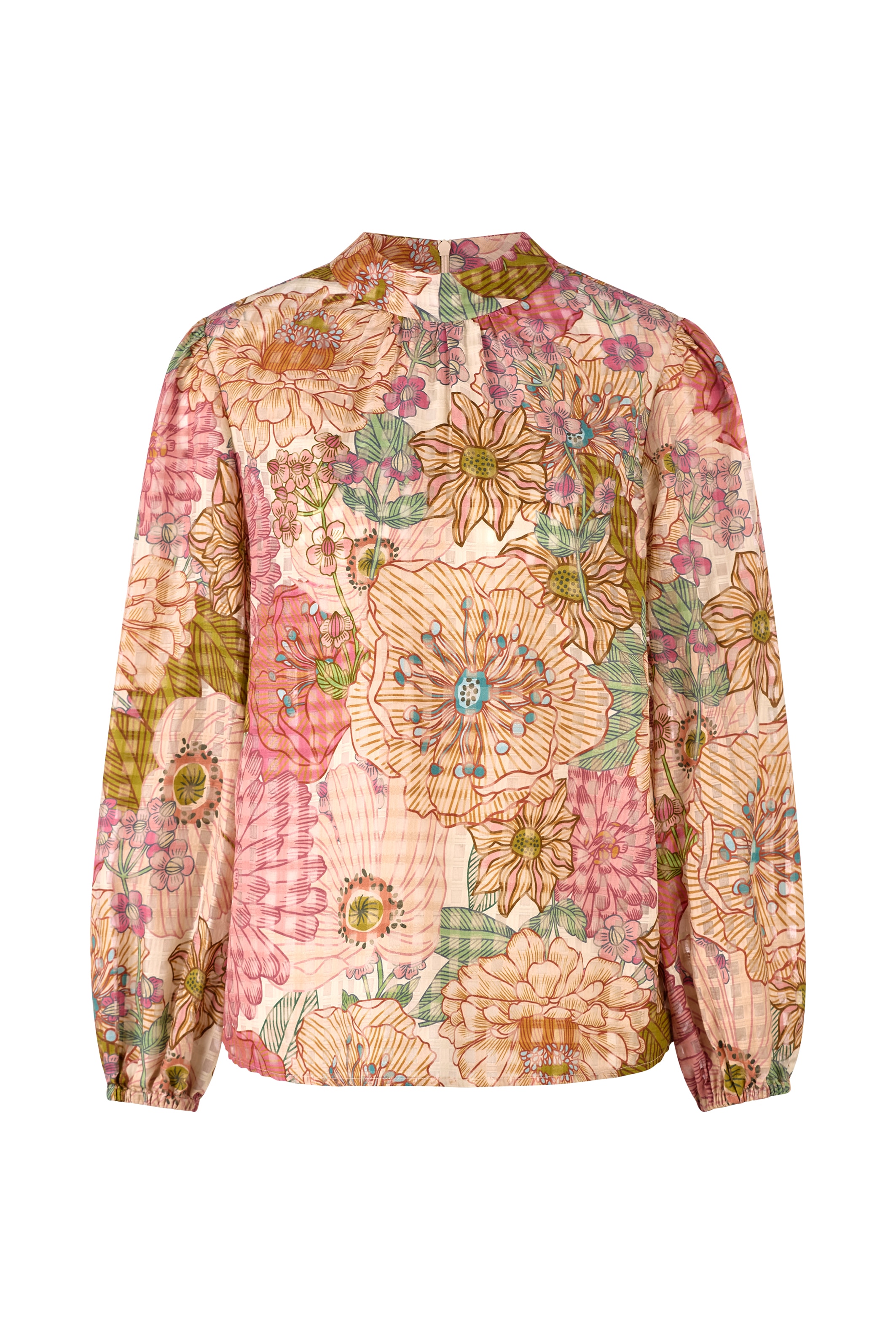 RICHROYAL Blouse classique Mit Rundhalsausschnitt